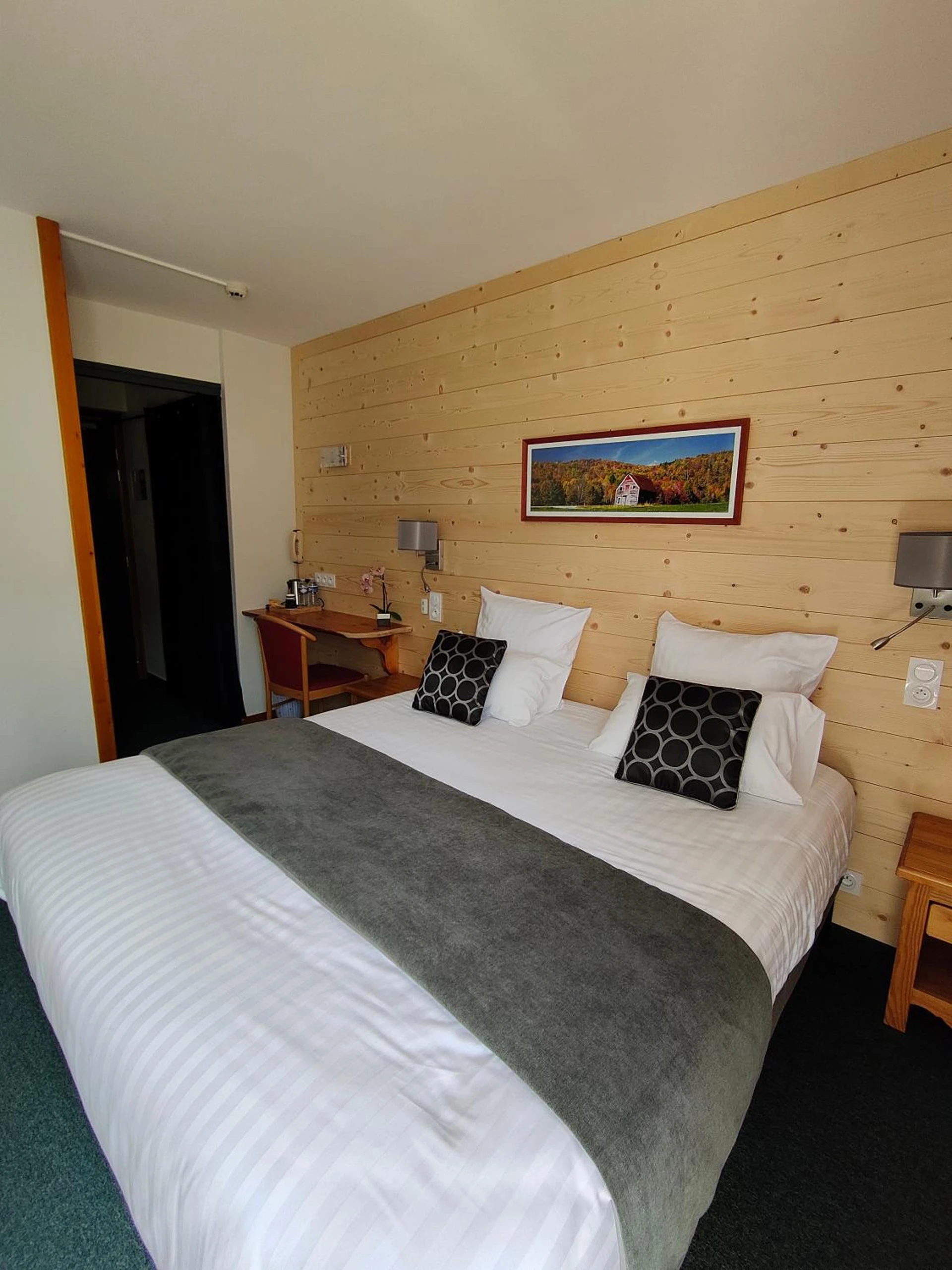 Magnifique chambre pour un séminaire d'entreprise à Logis Hotel Les Playes - Villard-de-Lans