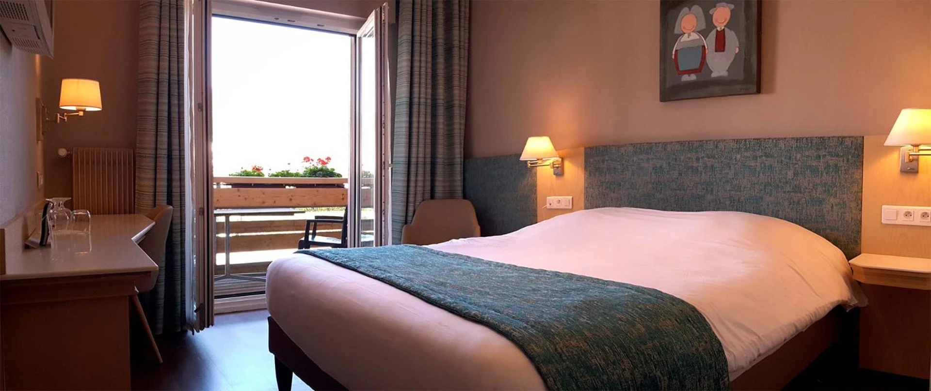 Chambre disponible pour un séminaire d'entreprise à Hotel Les Remparts - Kaysersberg