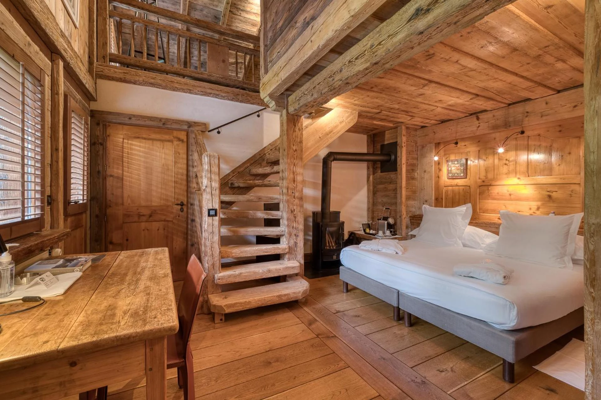 Chambre disponible pour un séminaire d'entreprise à Hôtel Les Servages d'Armelle - Les Carroz d'Arâches