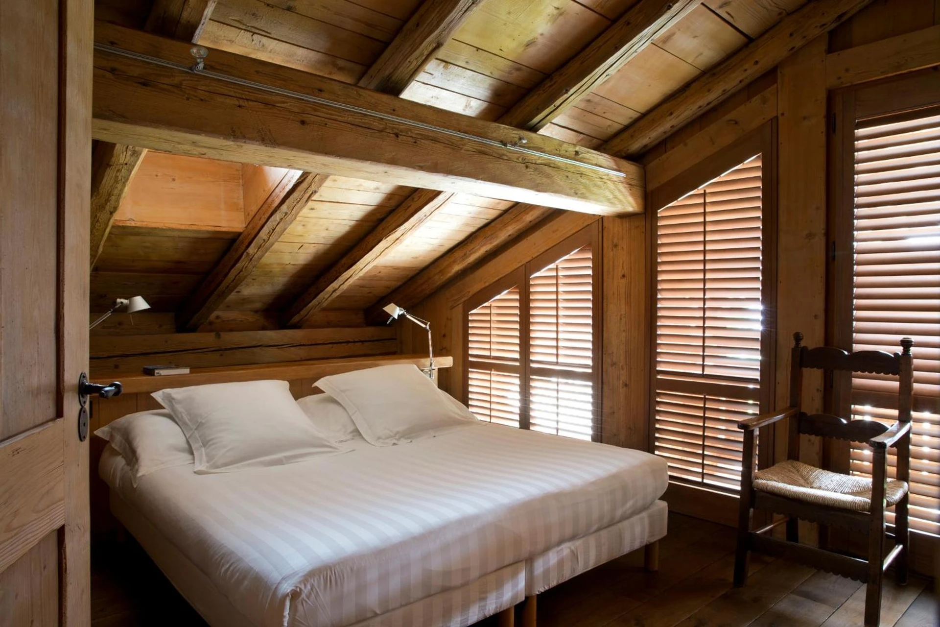 Magnifique chambre pour un séminaire d'entreprise à Hôtel Les Servages d'Armelle - Les Carroz d'Arâches