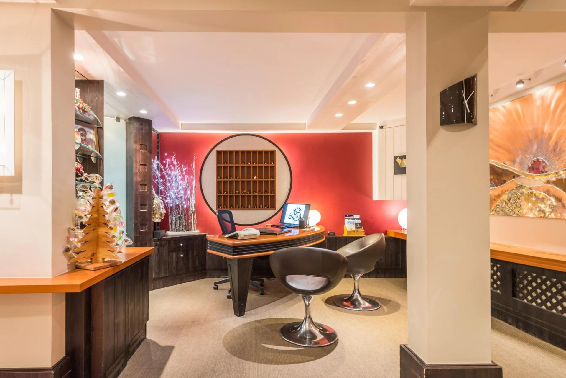 Ambiance de travail pour séminaire d'entreprise à Hôtel Les Sherpas - Courchevel
