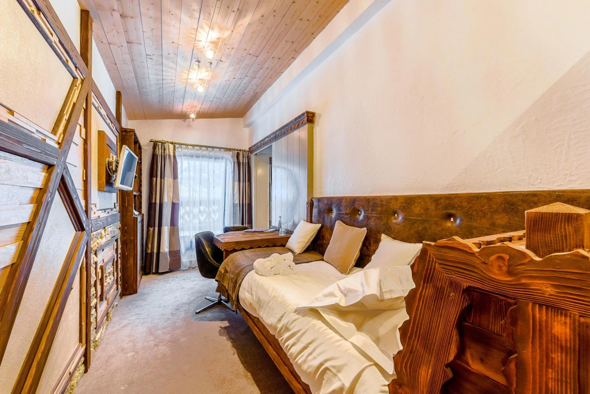 Chambre disponible pour un séminaire d'entreprise à Hôtel Les Sherpas - Courchevel