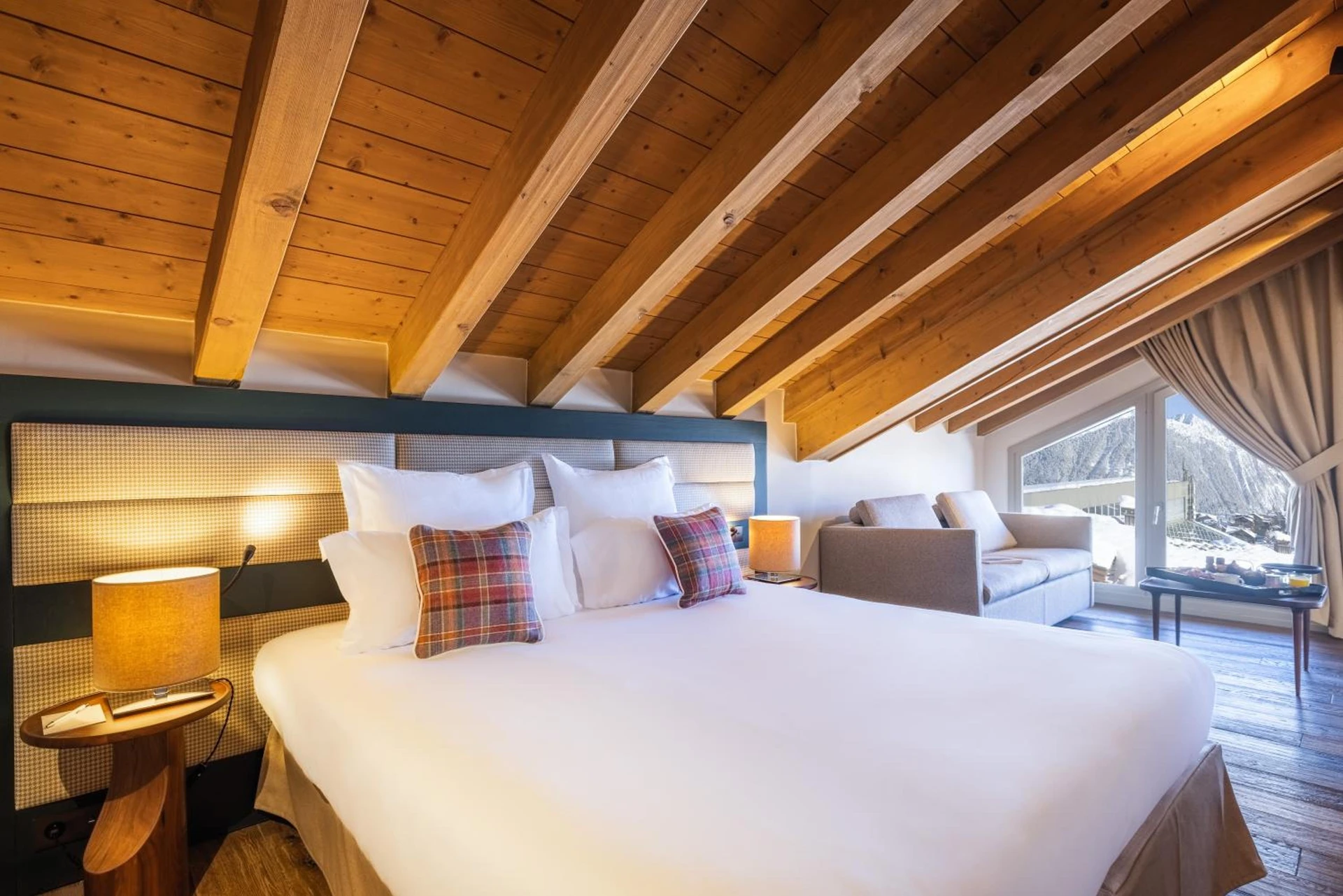 Chambre disponible pour un séminaire d'entreprise à Les Suites de la Potinière - Courchevel