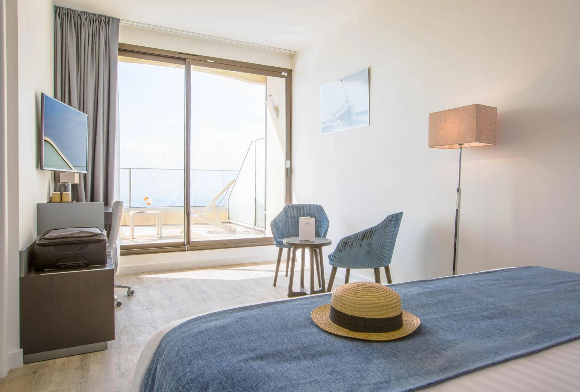 Chambre disponible pour un séminaire d'entreprise à Les Terrasses d'Eze - Hôtel & Spa - Èze