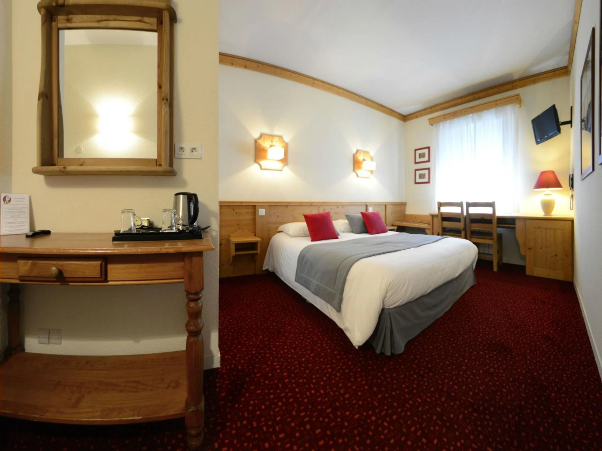 Chambre disponible pour un séminaire d'entreprise à Hotel Les Terrasses - Annecy