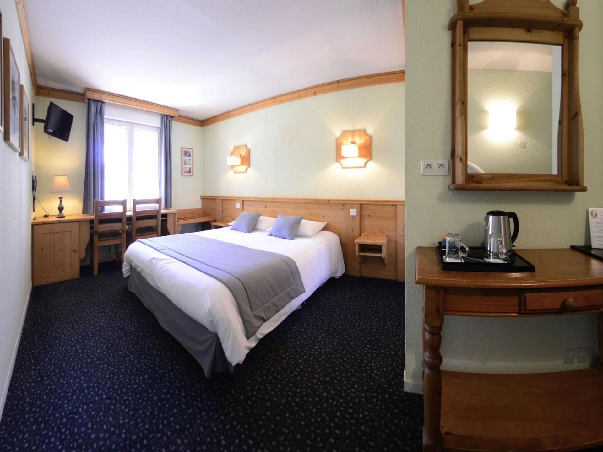 Chambre disponible pour un séminaire d'entreprise à Hotel Les Terrasses - Annecy