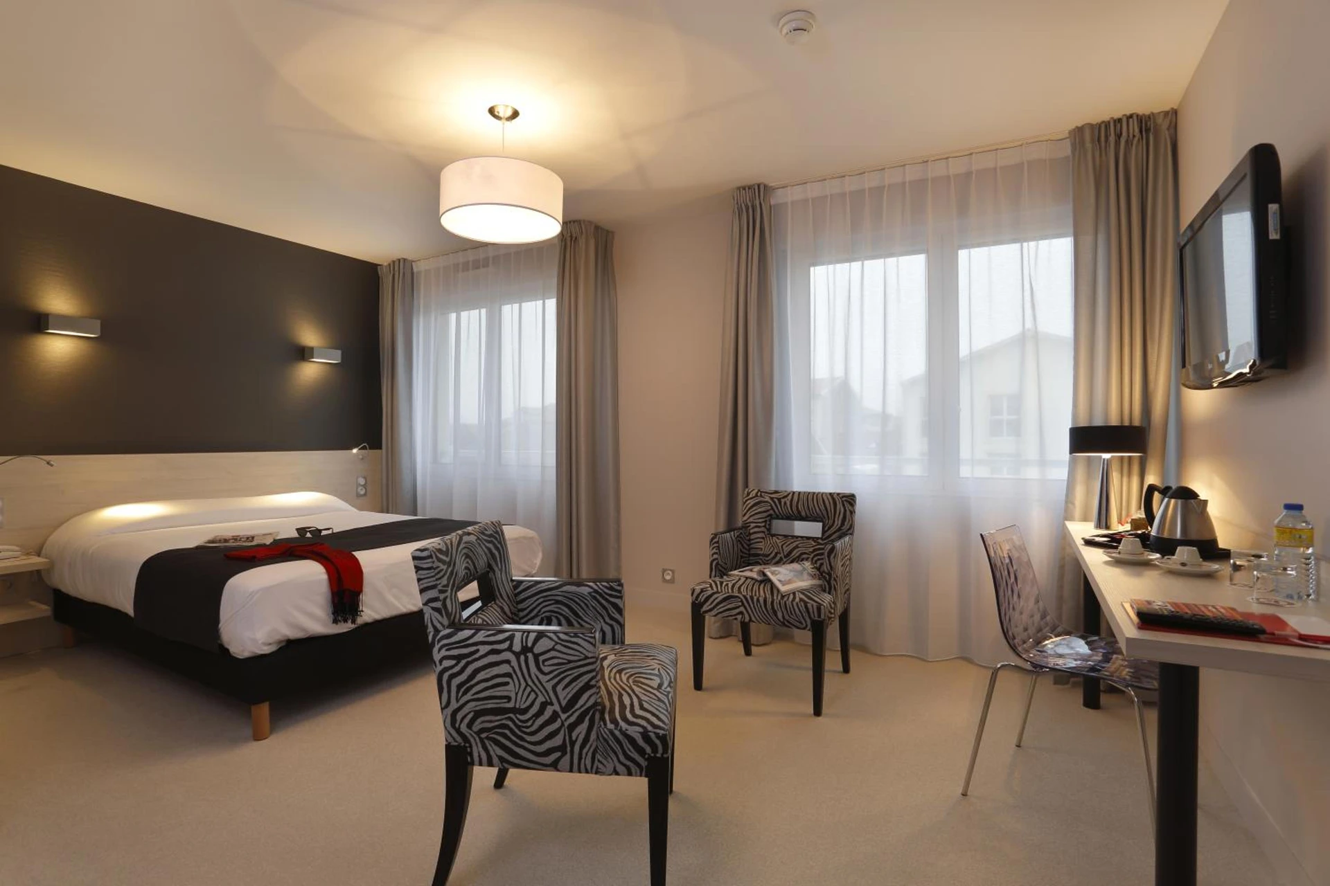 Chambre disponible pour un séminaire d'entreprise à The Originals City, Hôtel Les Thermes de l'Avenue, Dax - Dax
