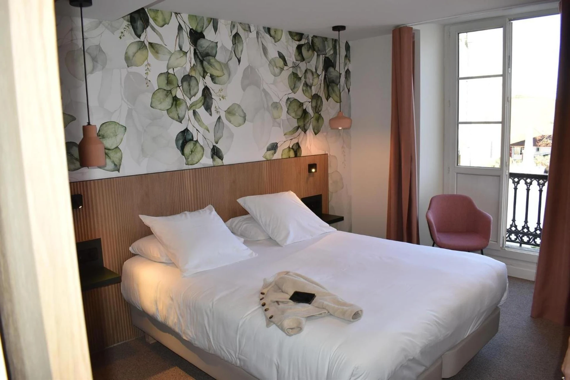Chambre disponible pour un séminaire d'entreprise à Hotel Les Tilleuls - Hasparren