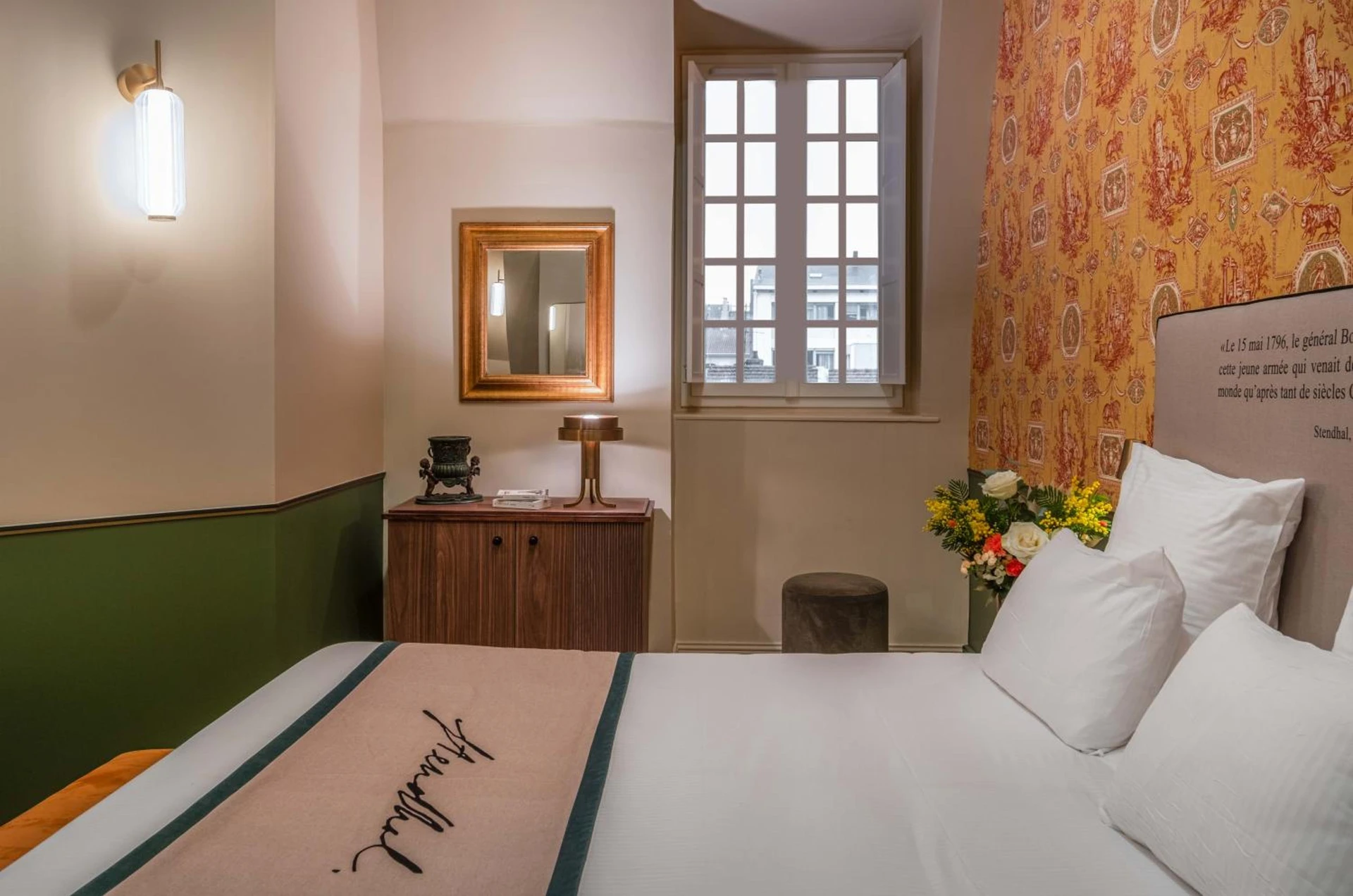 Chambre disponible pour un séminaire d'entreprise à Hôtel Littéraire Stendhal et Spa - Nancy