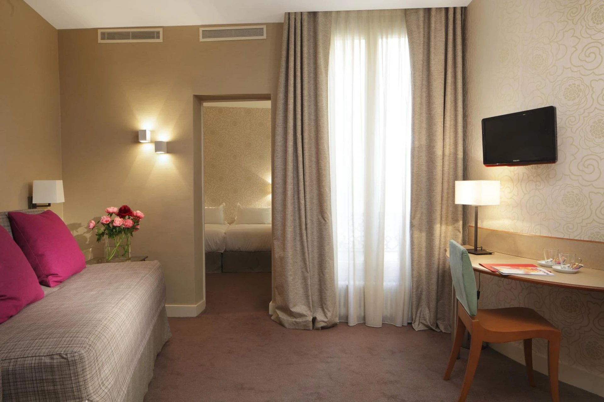 Chambre disponible pour un séminaire d'entreprise à Hôtel Londres et New York - Teritoria - Paris