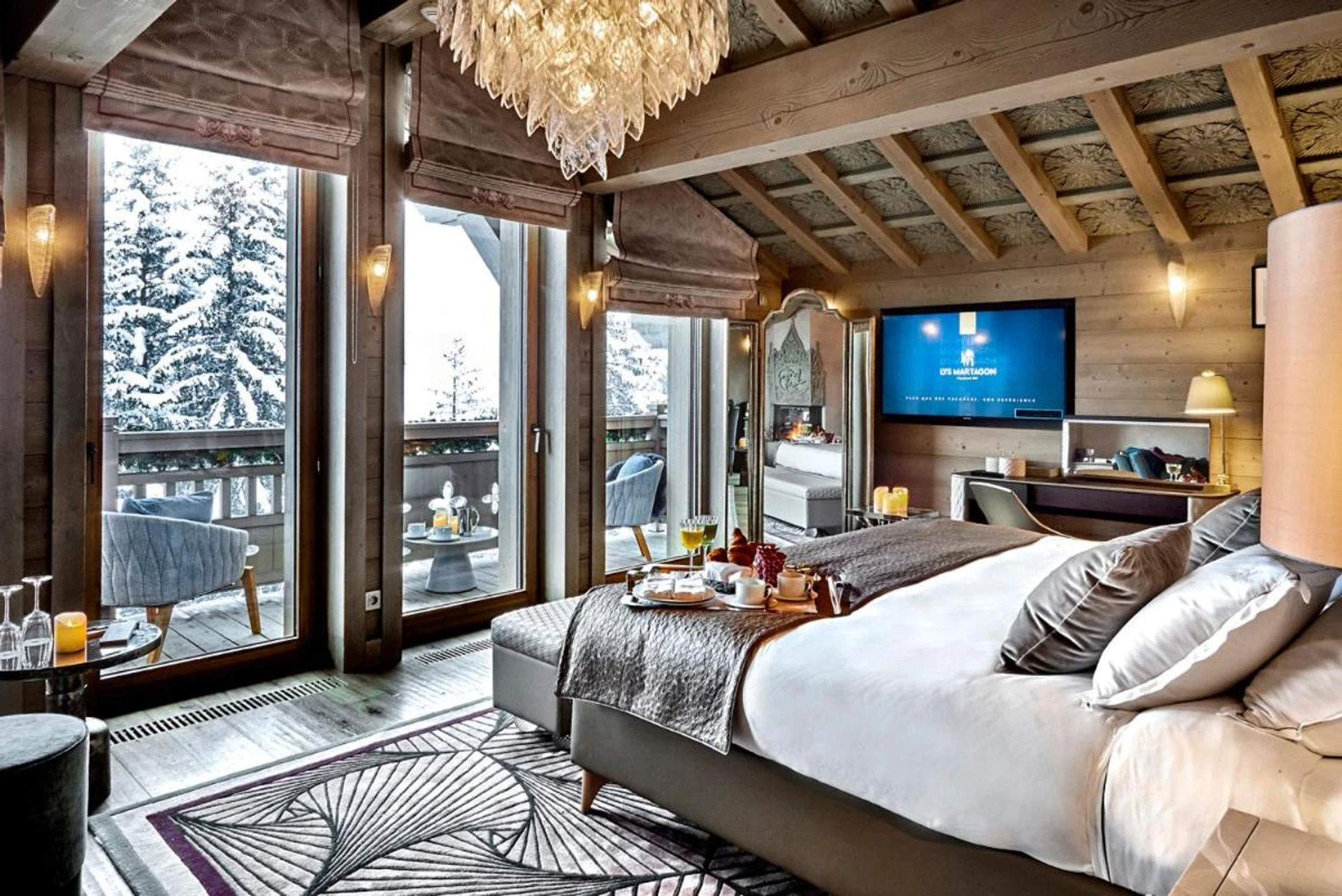 Chambre disponible pour un séminaire d'entreprise à Lys Martagon - Courchevel