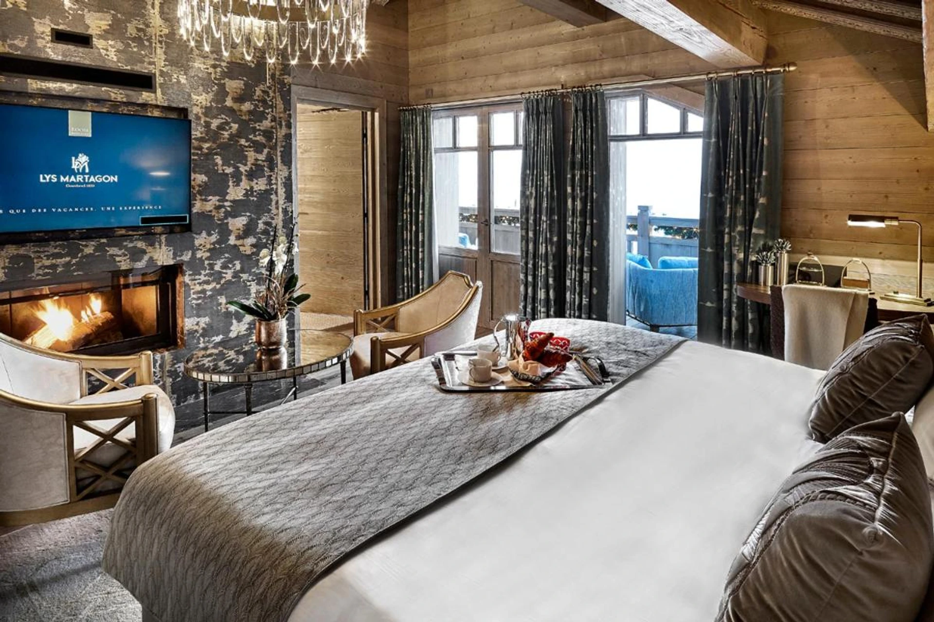 Chambre disponible pour un séminaire d'entreprise à Lys Martagon - Courchevel