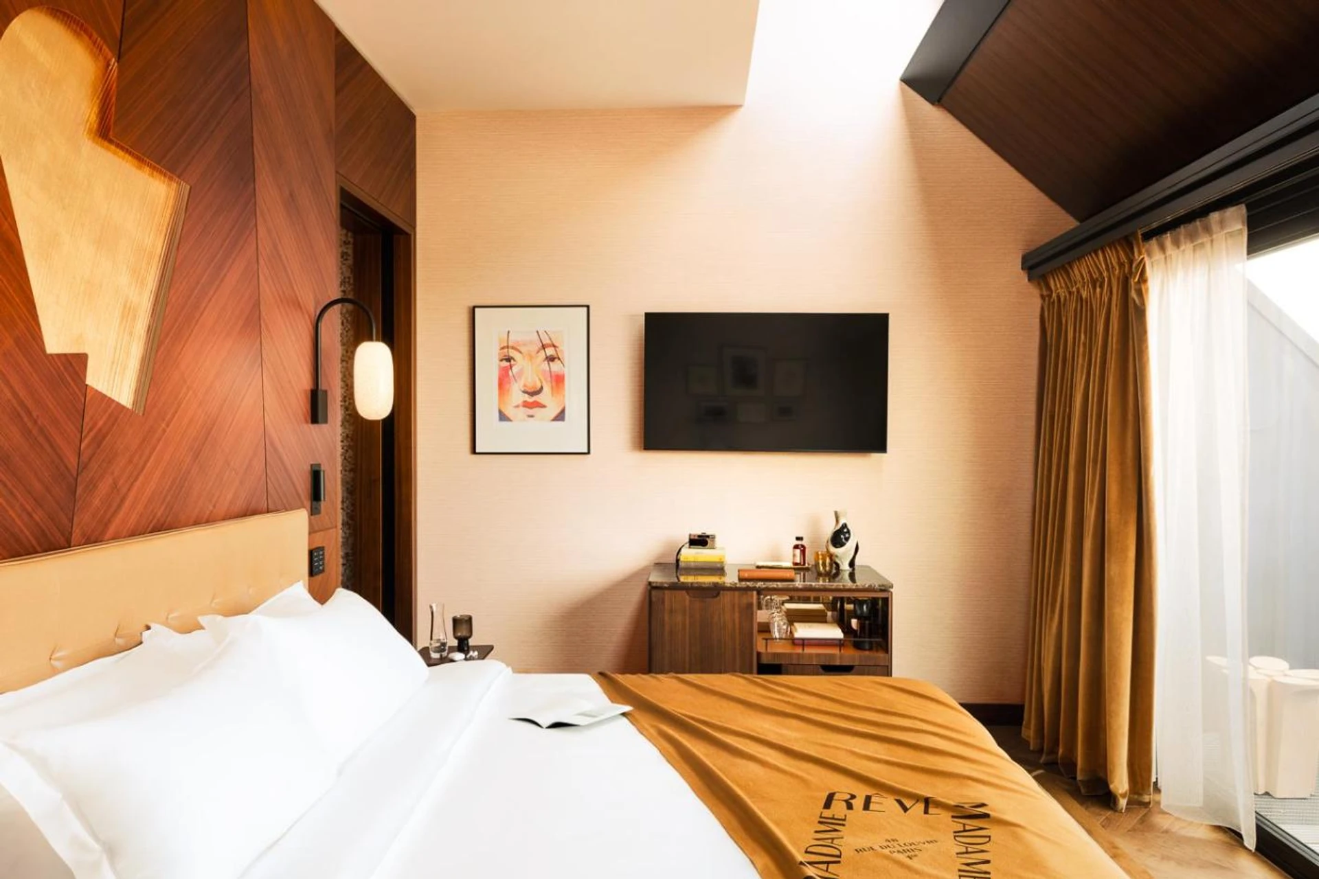 Chambre disponible pour un séminaire d'entreprise à Hôtel Madame Rêve - Paris