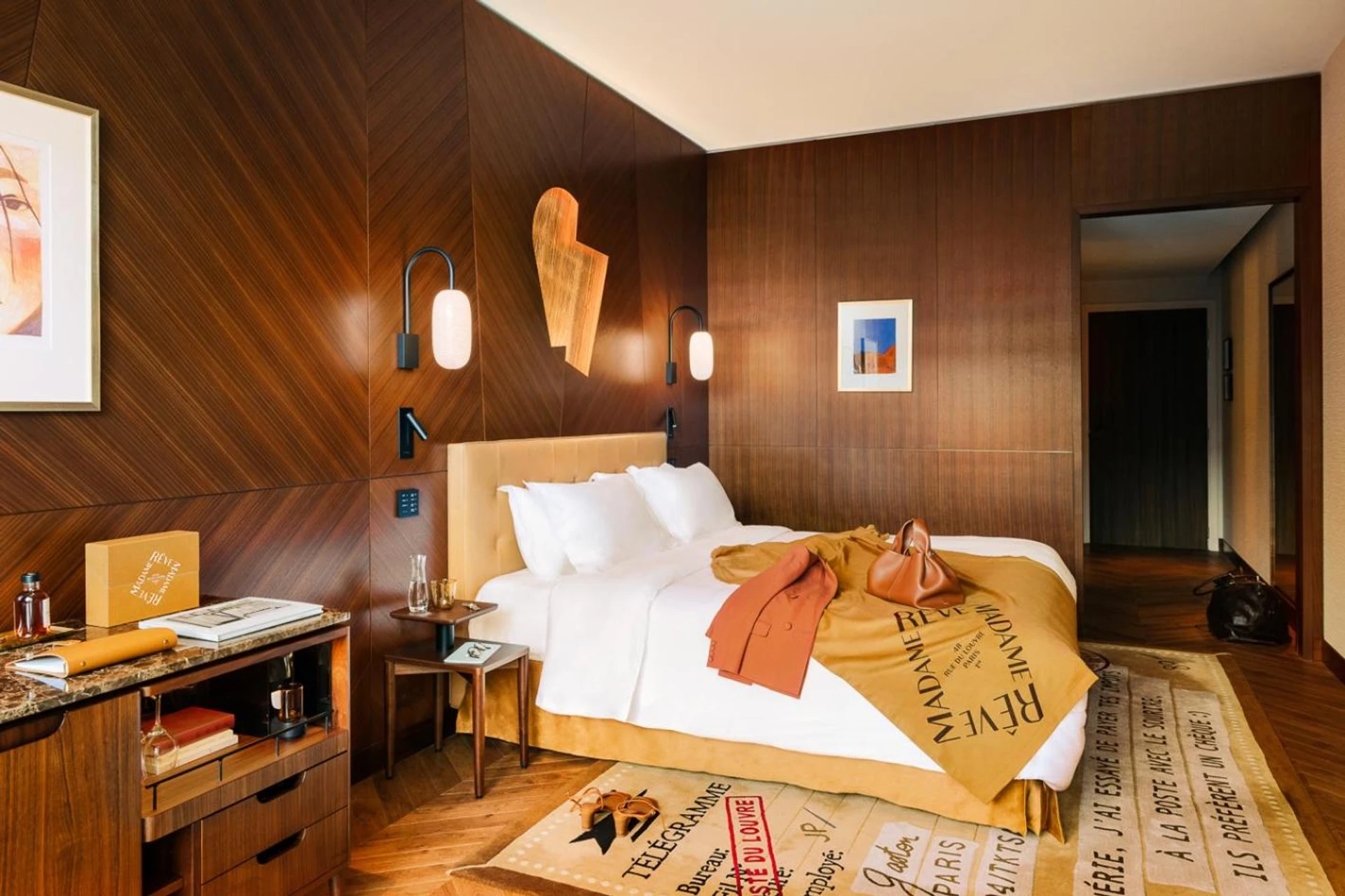 Chambre disponible pour un séminaire d'entreprise à Hôtel Madame Rêve - Paris