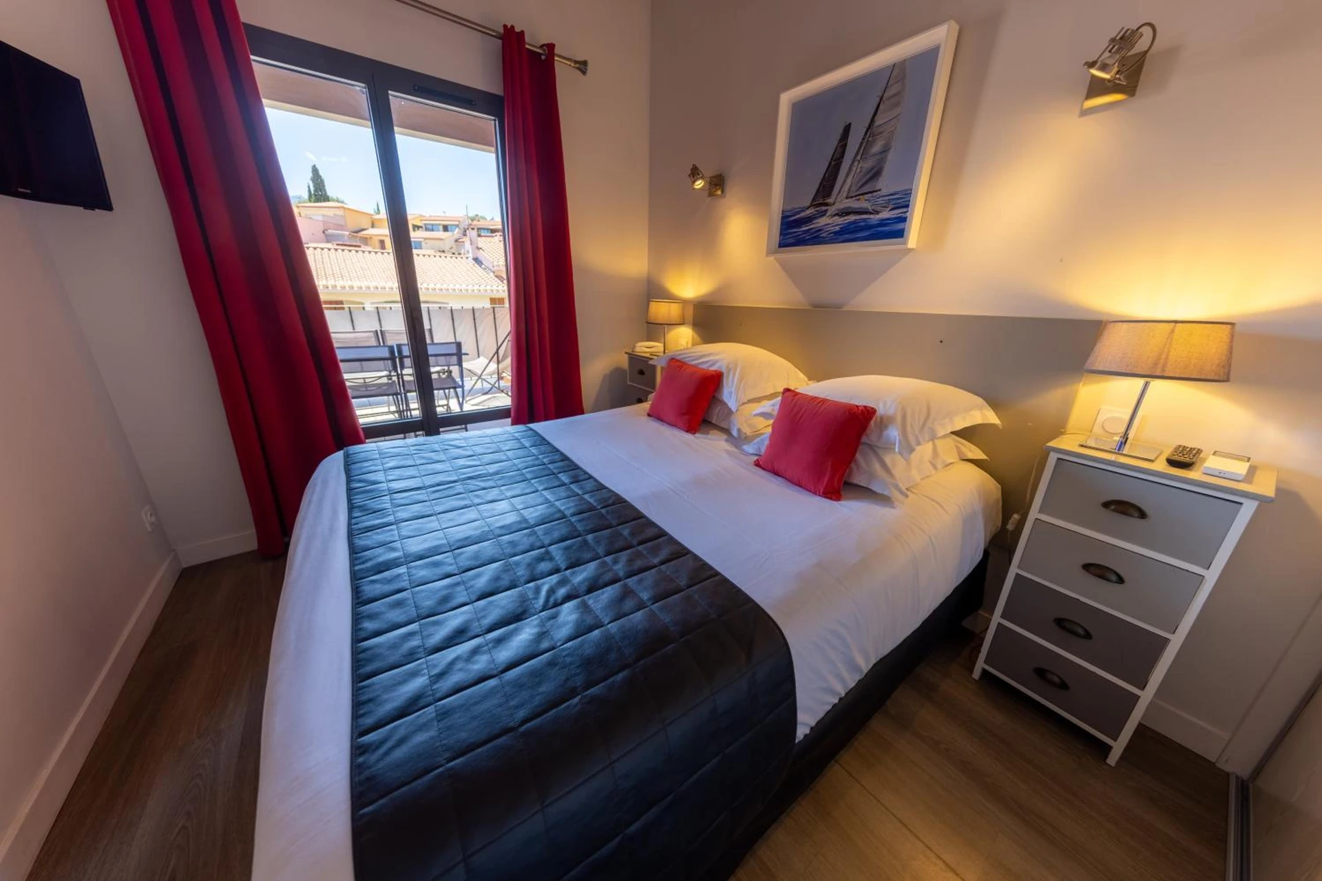 Chambre disponible pour un séminaire d'entreprise à Le Madeloc Hôtel & Spa - Collioure