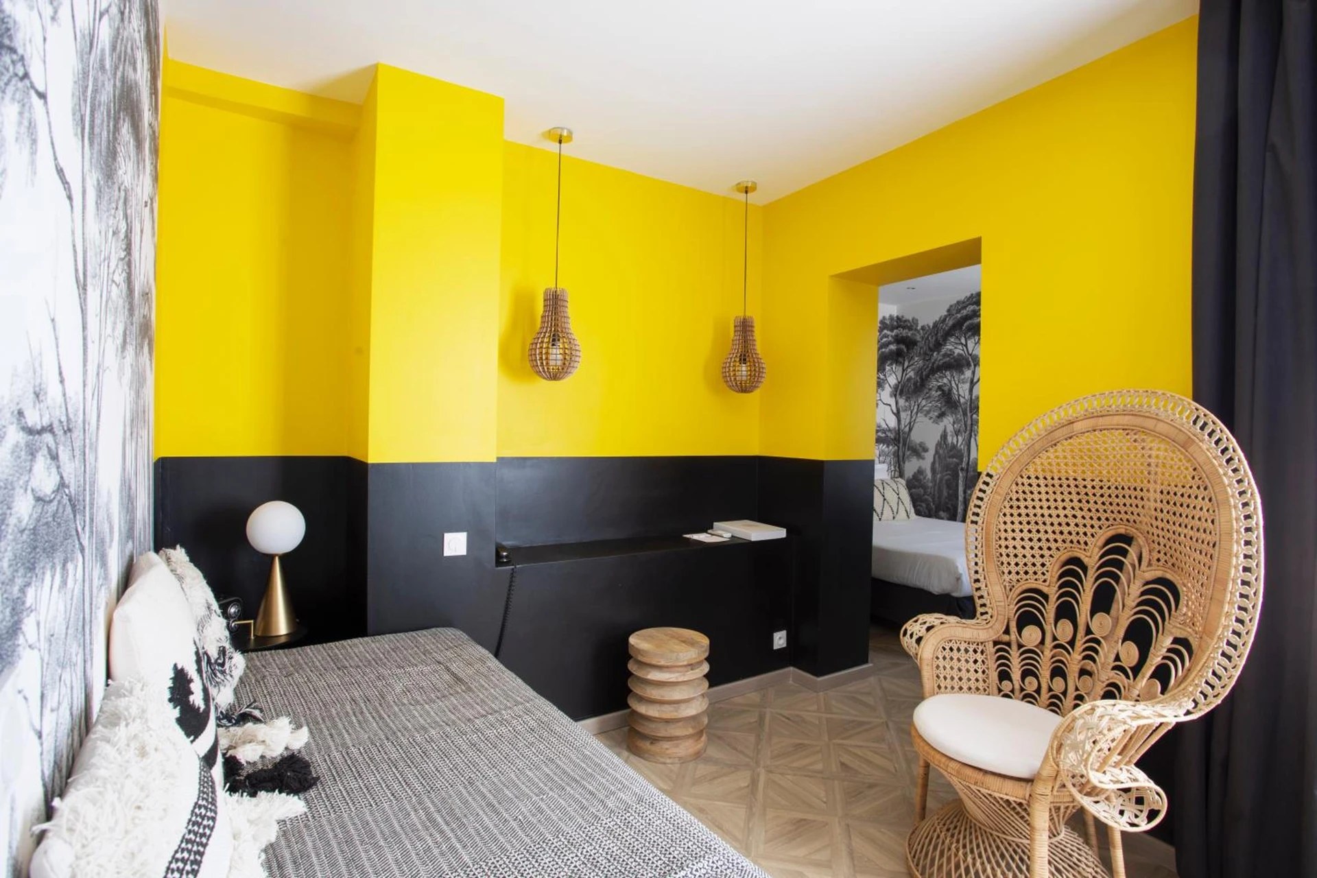 Chambre disponible pour un séminaire d'entreprise à Hôtel Mademoiselle - Juan-les-Pins