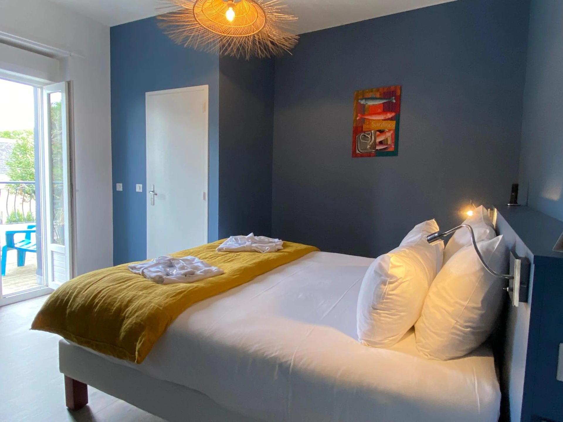 Chambre disponible pour un séminaire d'entreprise à Maison des Dunes - Erdeven