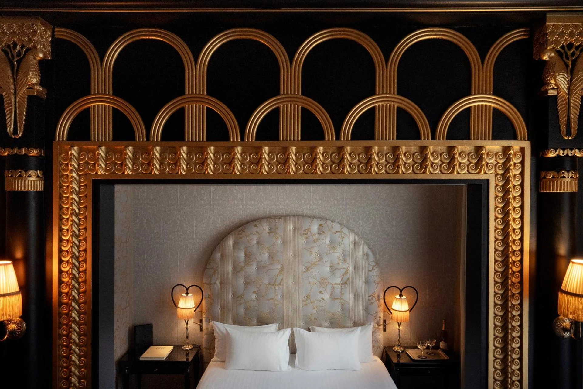 Chambre à Maison Souquet, Hotel & Spa - Organiser un séminaire d'entreprise à Paris