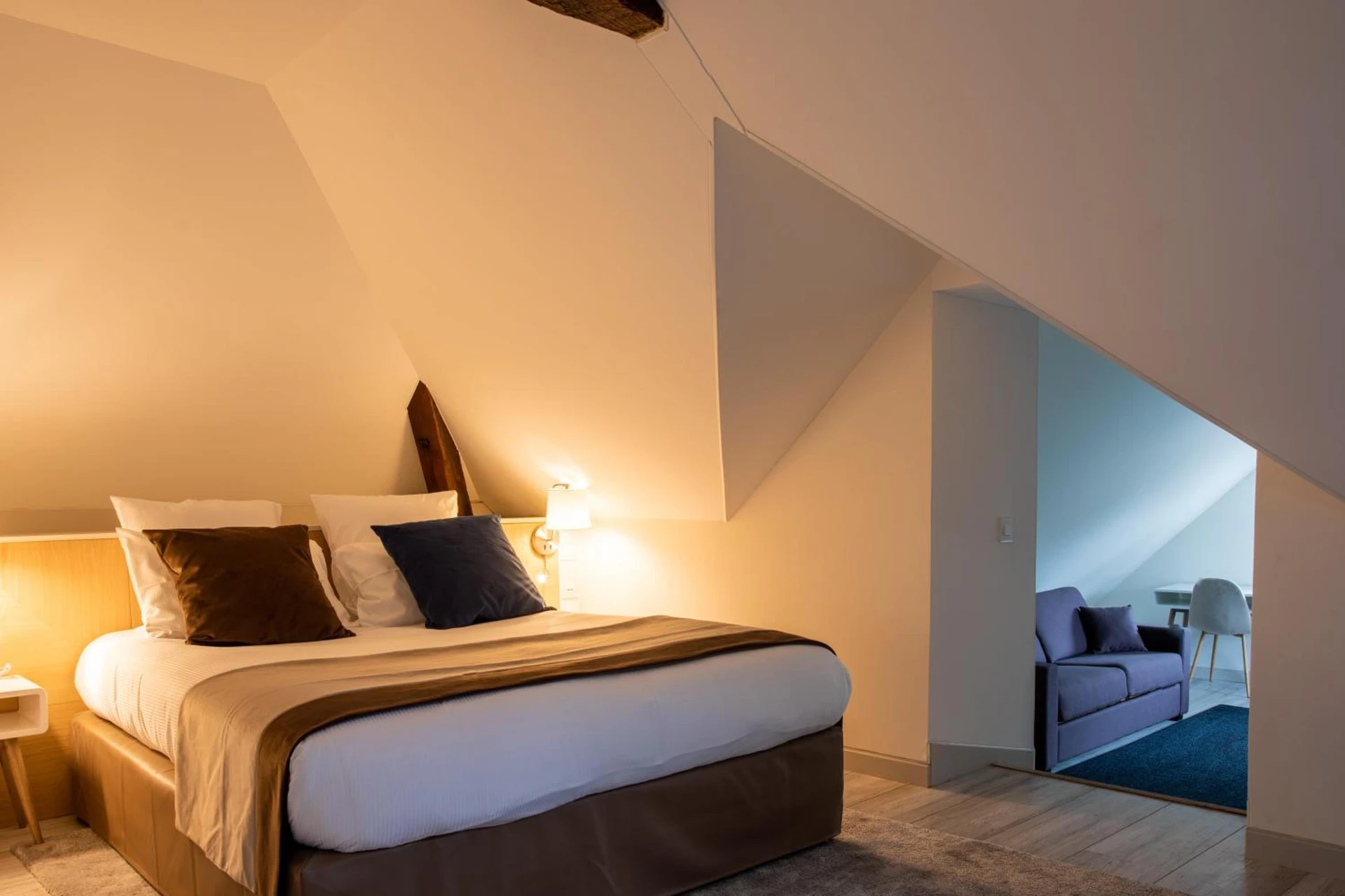 Chambre disponible pour un séminaire d'entreprise à La Maison TATIN - Lamotte-Beuvron