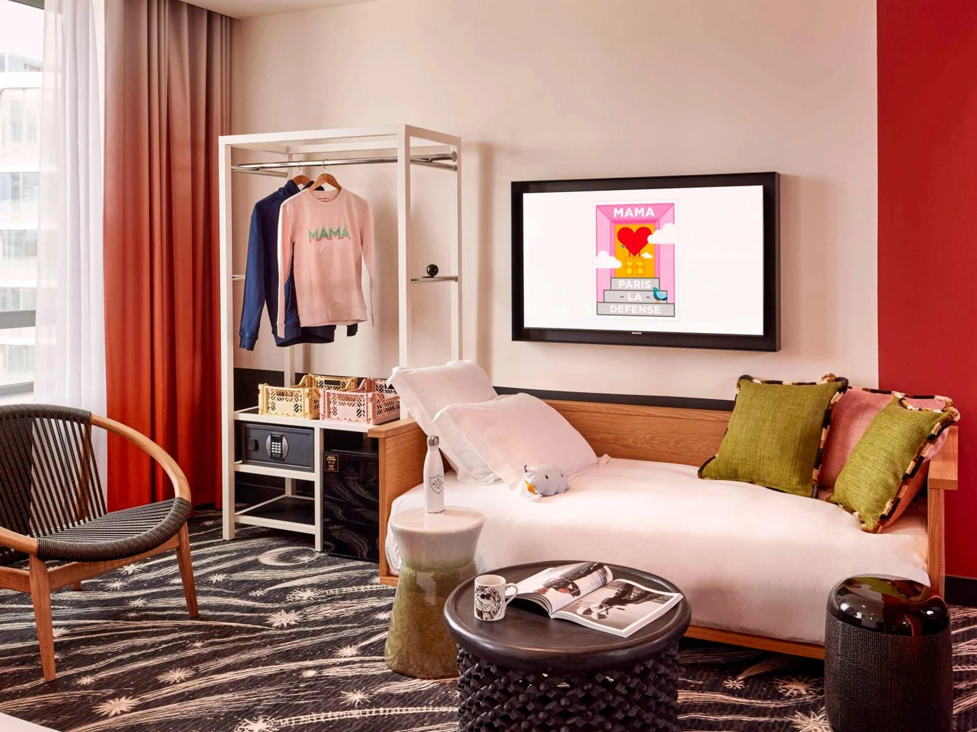 Chambre disponible pour un séminaire d'entreprise à Mama Shelter Paris La Défense - Puteaux