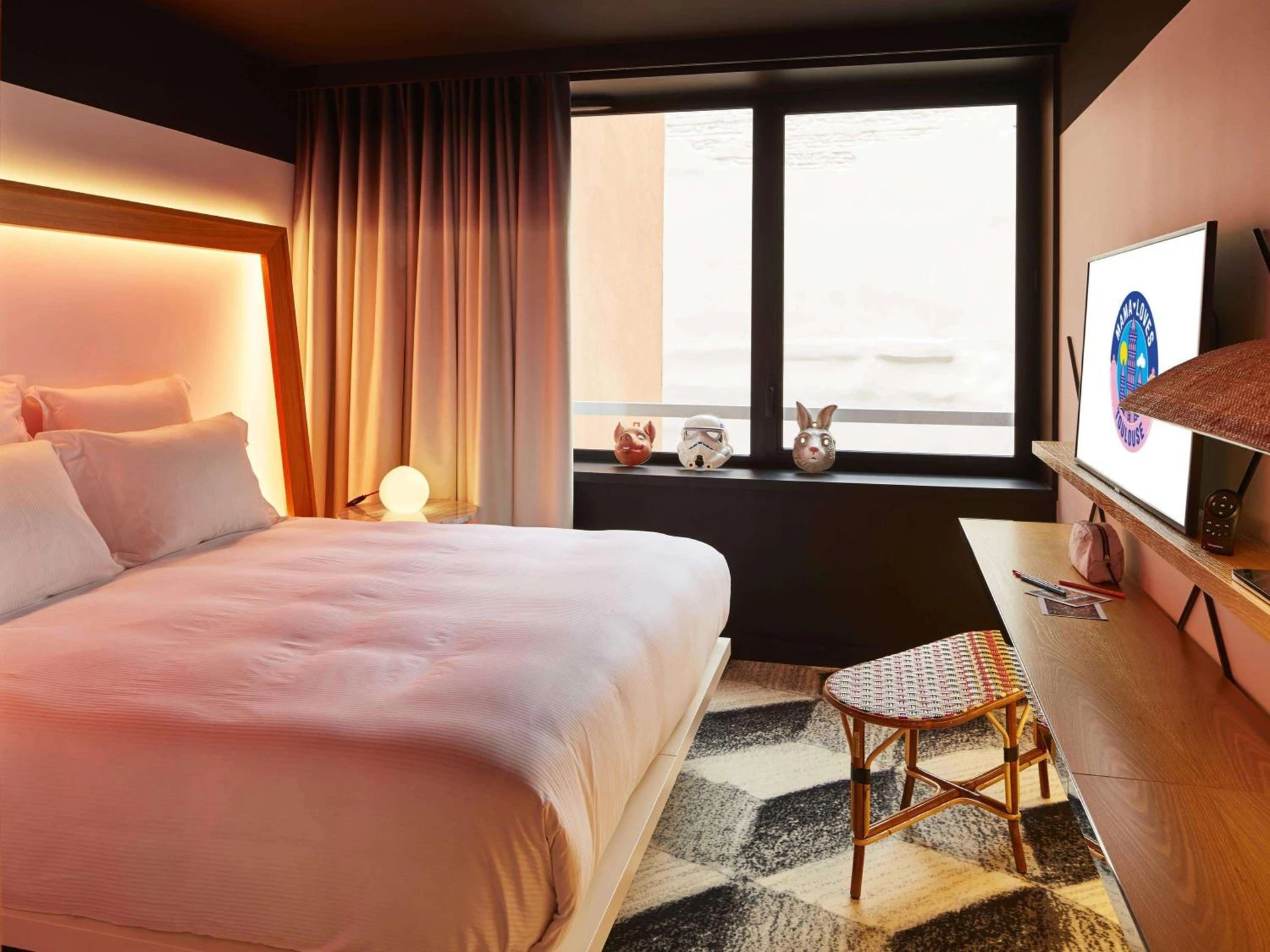 Magnifique chambre pour un séminaire d'entreprise à Mama Shelter Toulouse - Toulouse