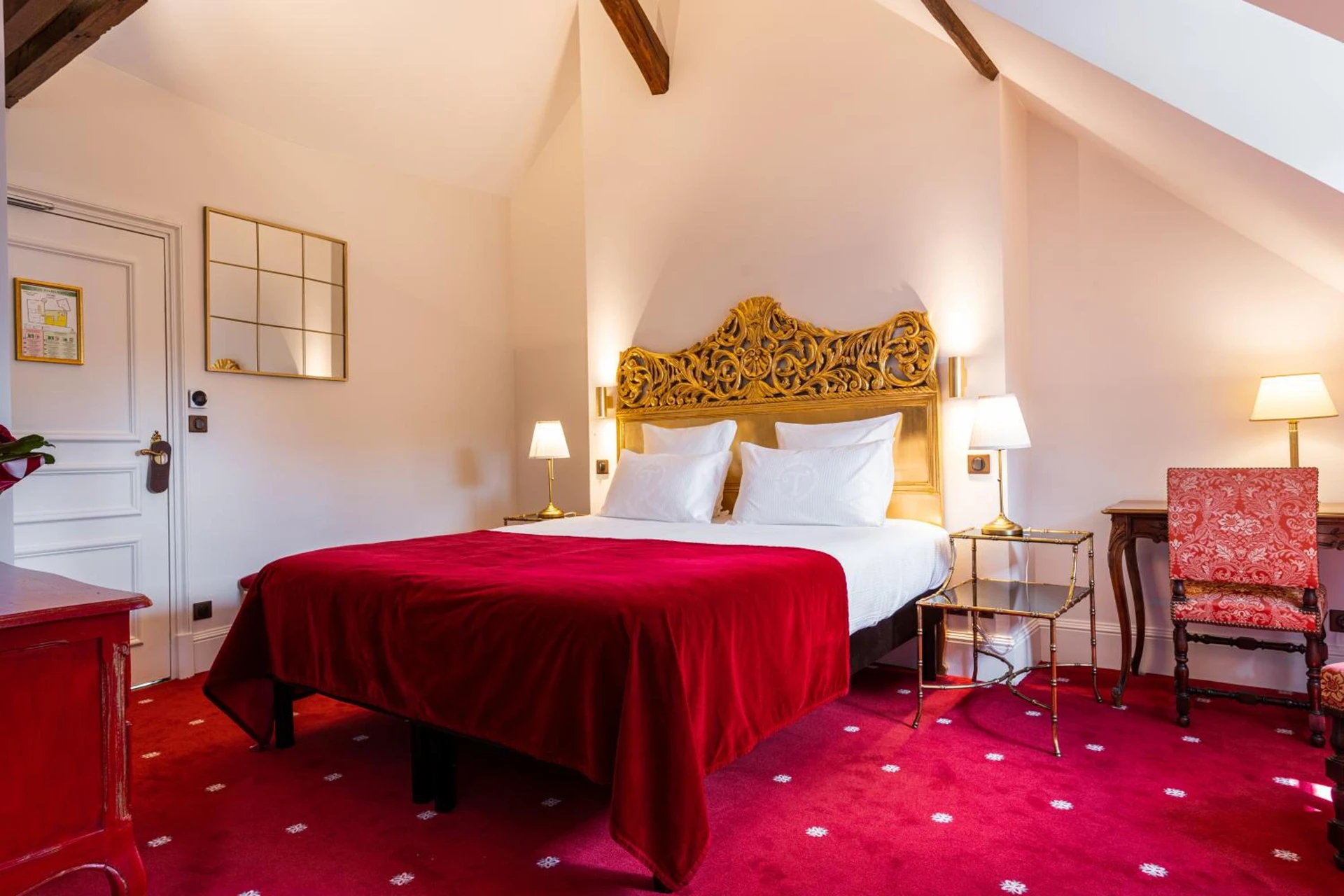 Chambre disponible pour un séminaire d'entreprise à Le Manoir Saint Thomas - Amboise