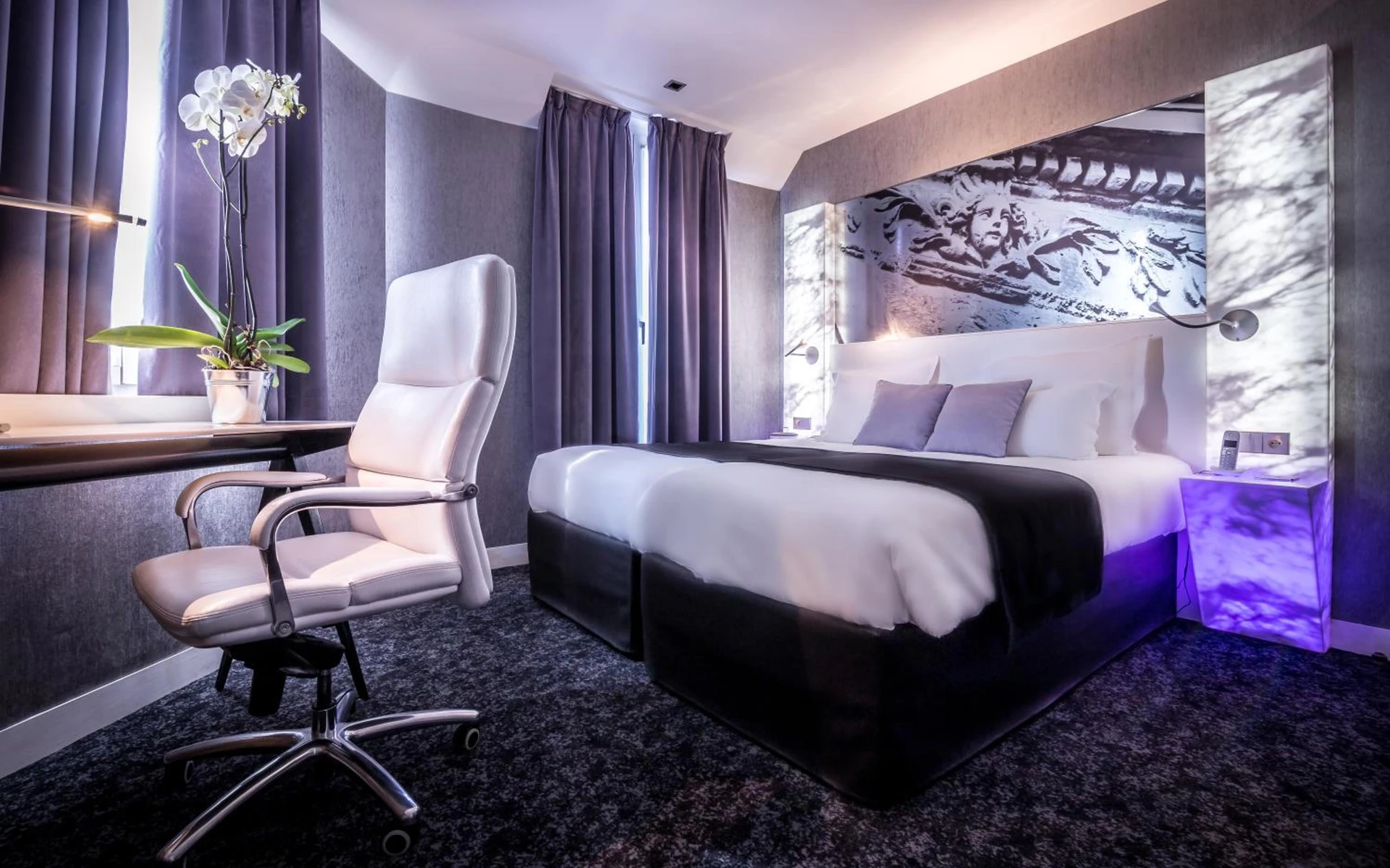 Chambre disponible pour un séminaire d'entreprise à Hotel Marais Grands Boulevards - Paris