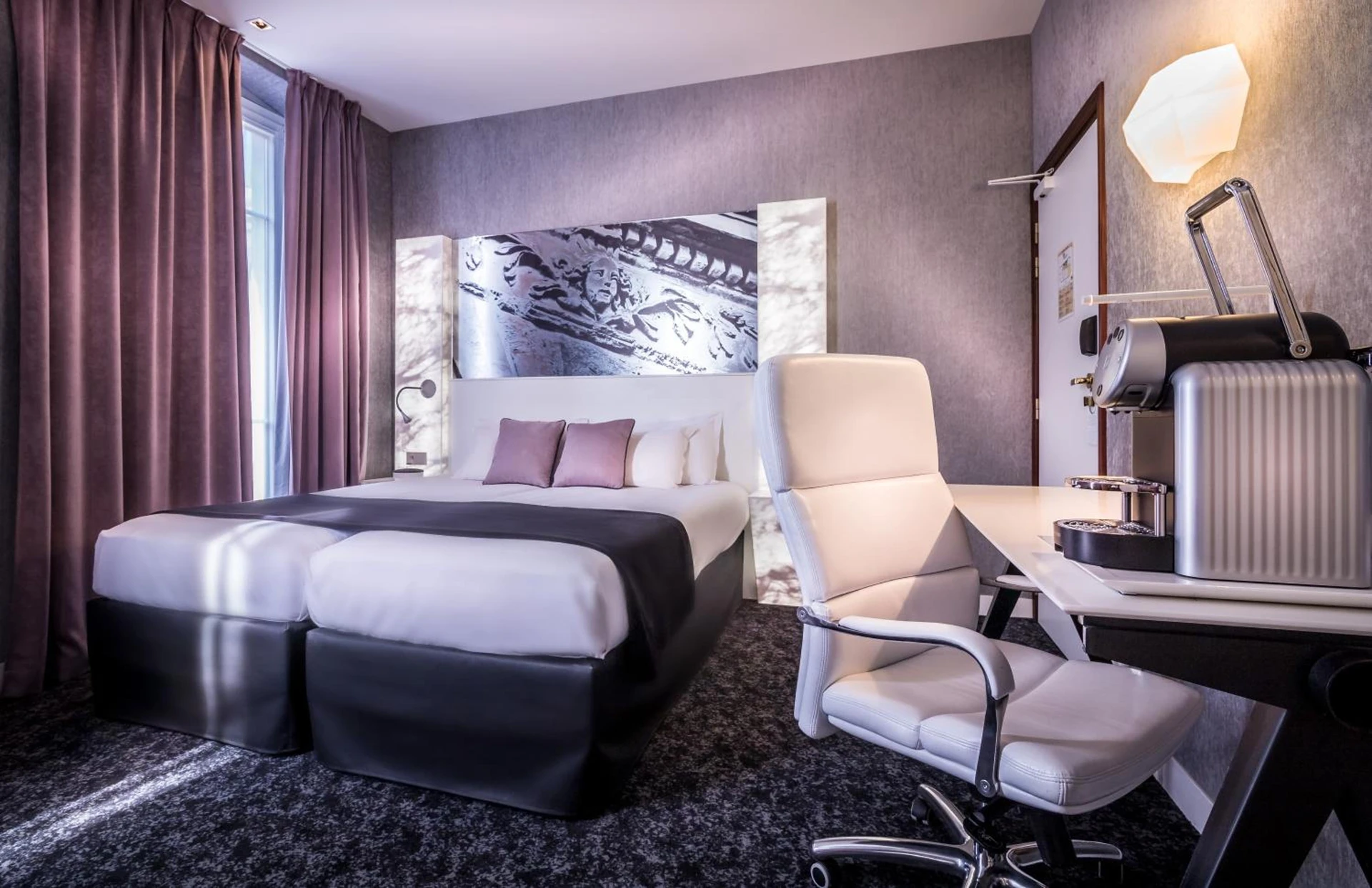 Chambre disponible pour un séminaire d'entreprise à Hotel Marais Grands Boulevards - Paris