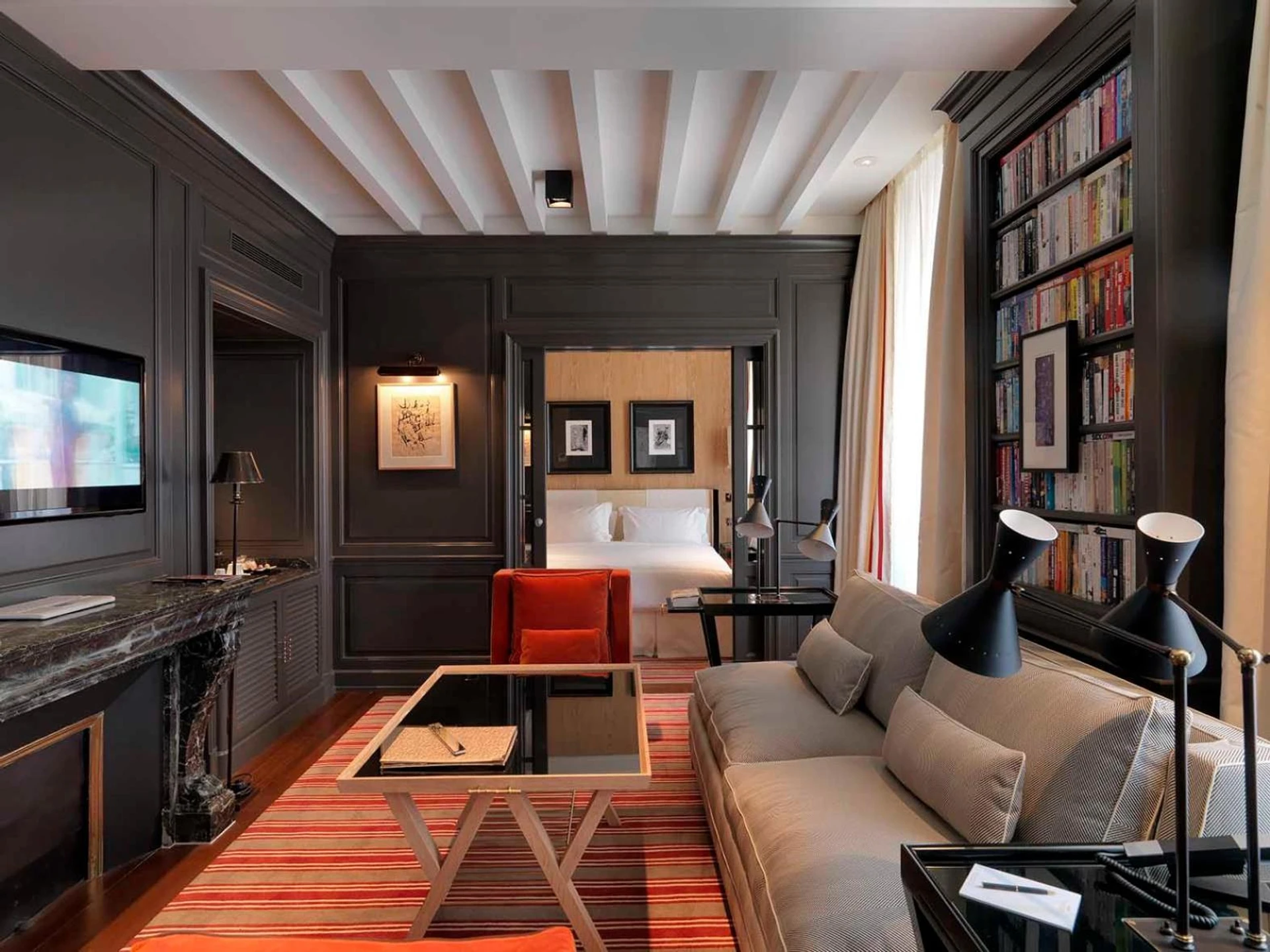 Chambre à MARQUIS Faubourg Saint-Honoré Relais & Châteaux - Organiser un séminaire d'entreprise à Paris