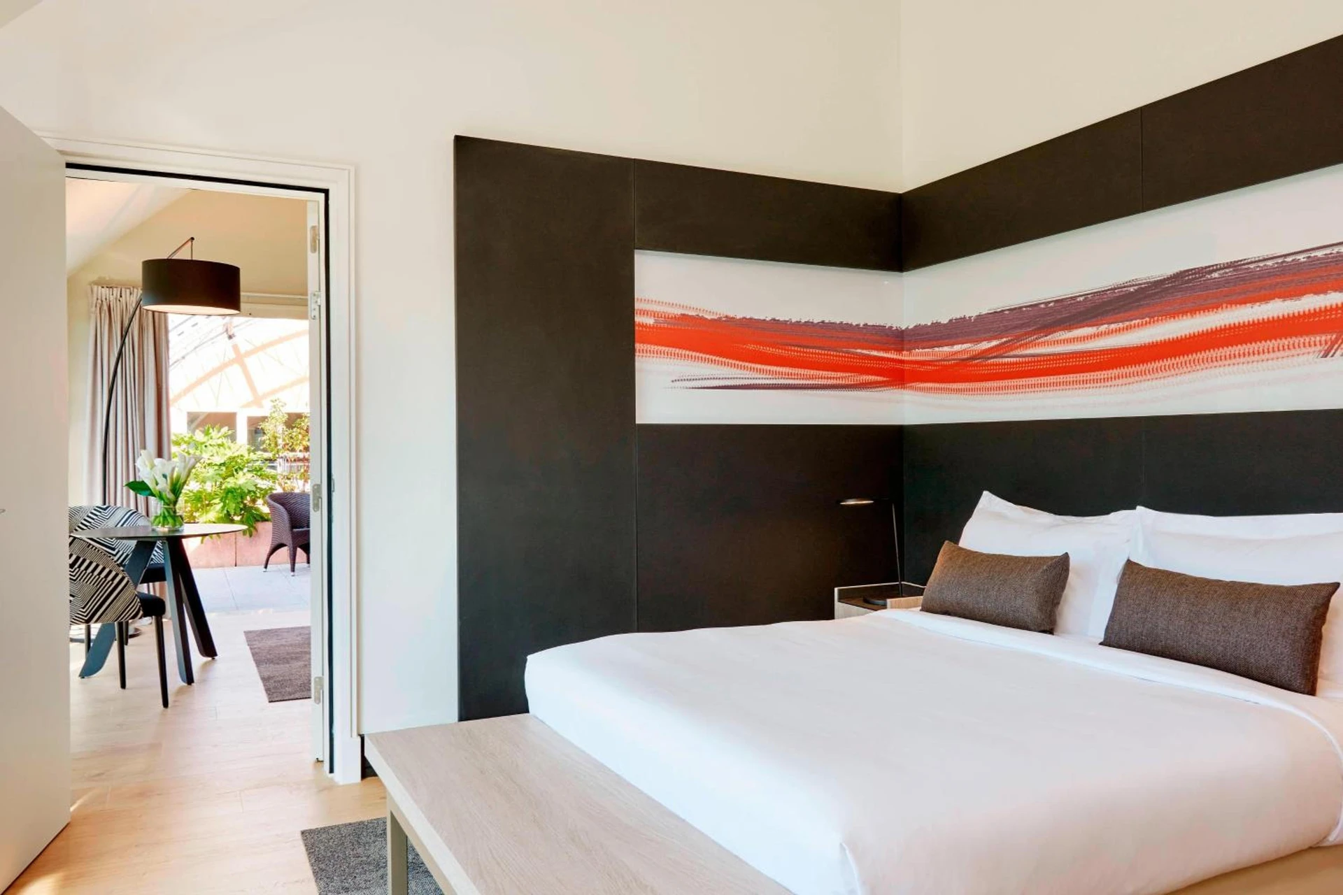 Chambre disponible pour un séminaire d'entreprise à Lyon Marriott Hotel Cité Internationale - Lyon