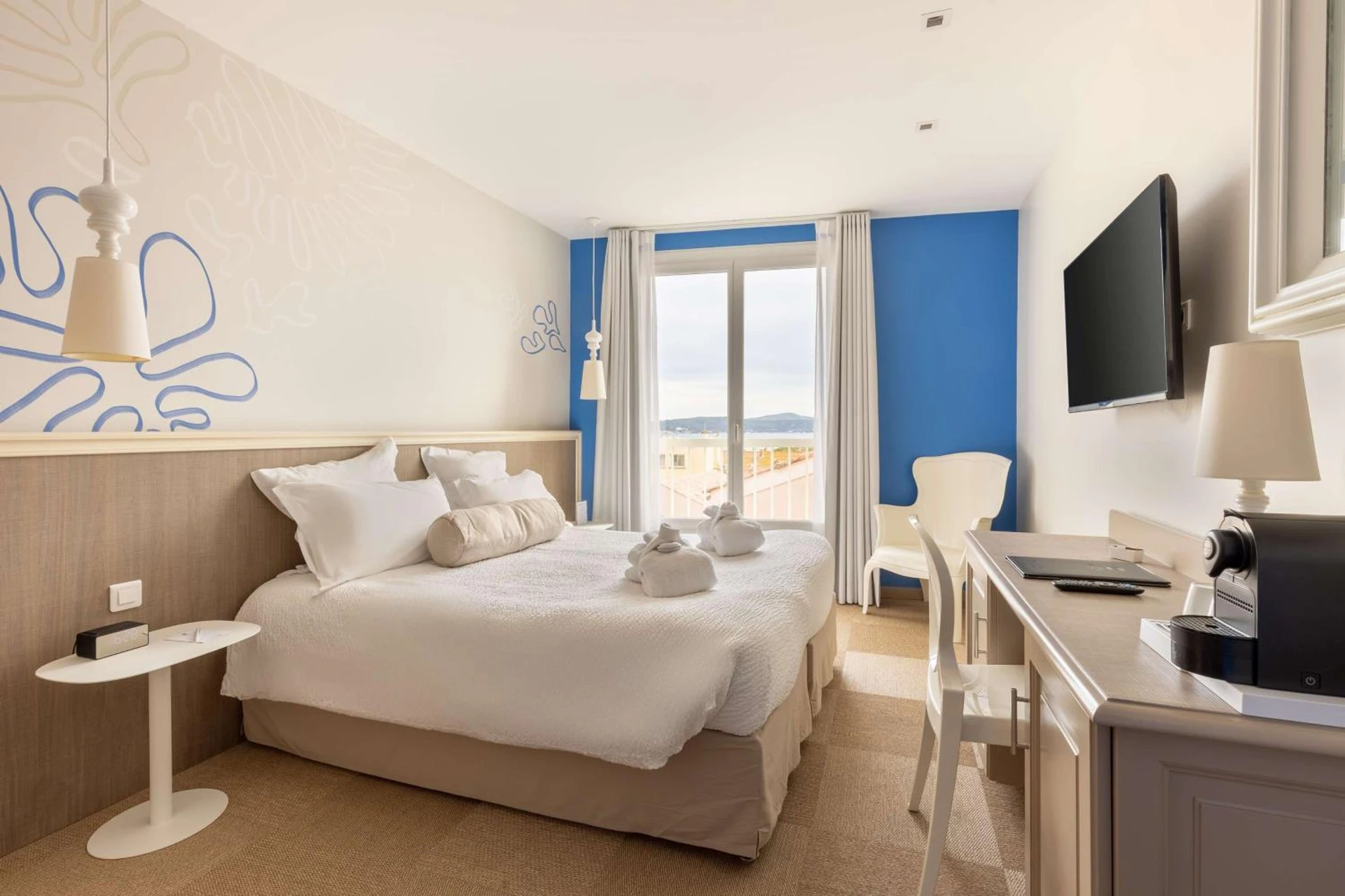 Chambre disponible pour un séminaire d'entreprise à Best Western Hotel Matisse - Sainte-Maxime