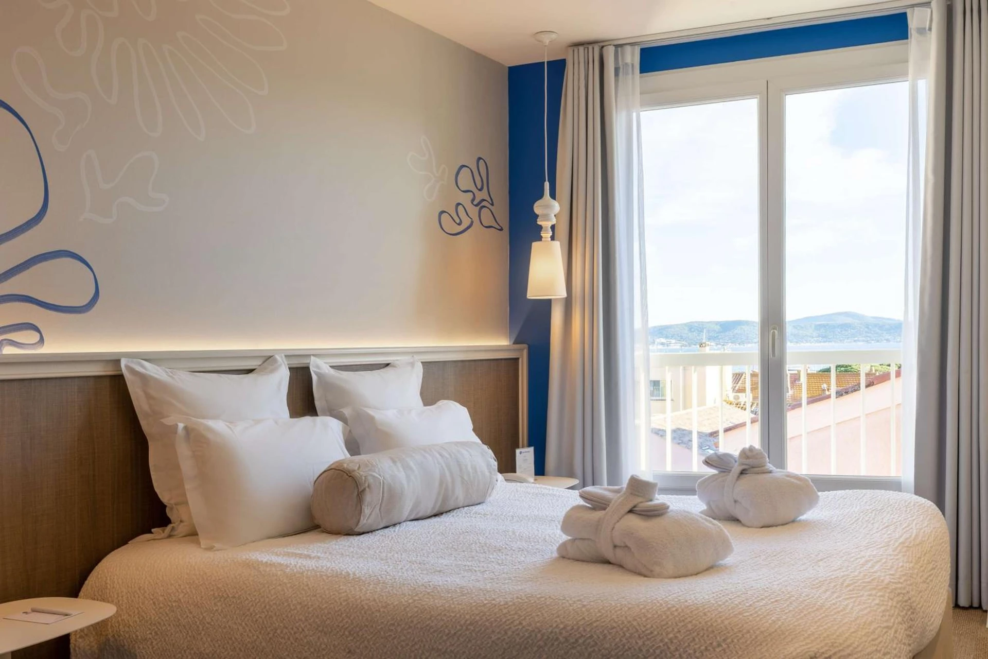 Chambre disponible pour un séminaire d'entreprise à Best Western Hotel Matisse - Sainte-Maxime