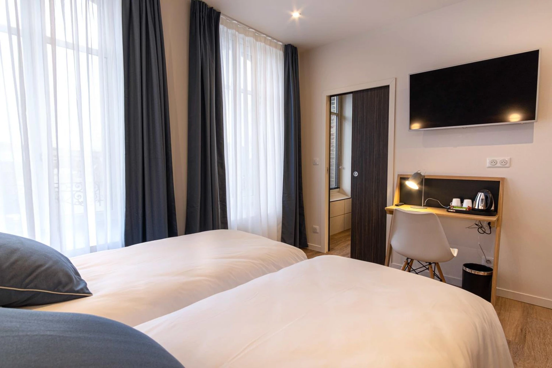 Chambre disponible pour un séminaire d'entreprise à Mayrena Hotel Restaurant - Eu