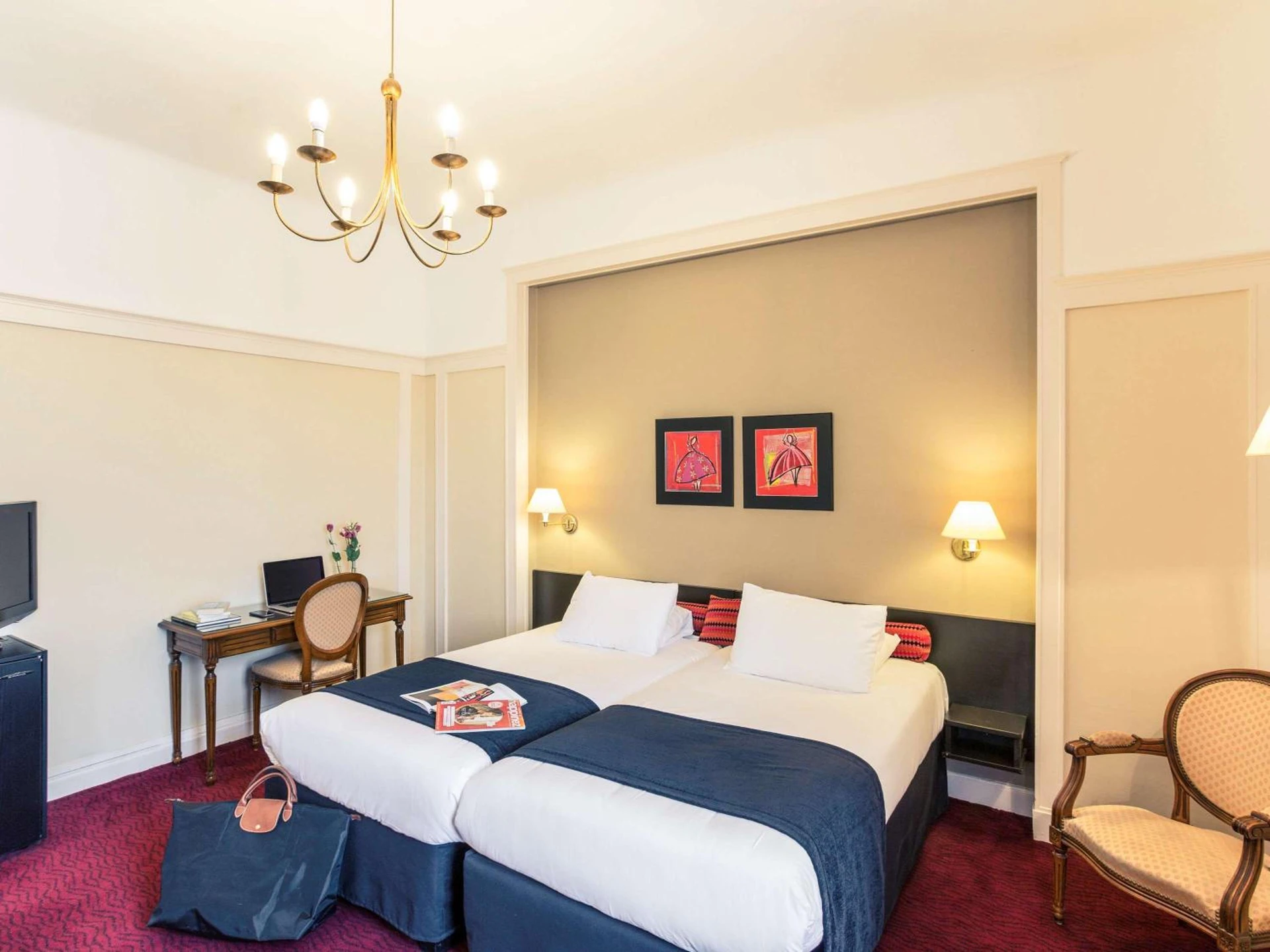 Chambre disponible pour un séminaire d'entreprise à Hôtel Mercure Bayonne Centre Le Grand Hotel - Bayonne
