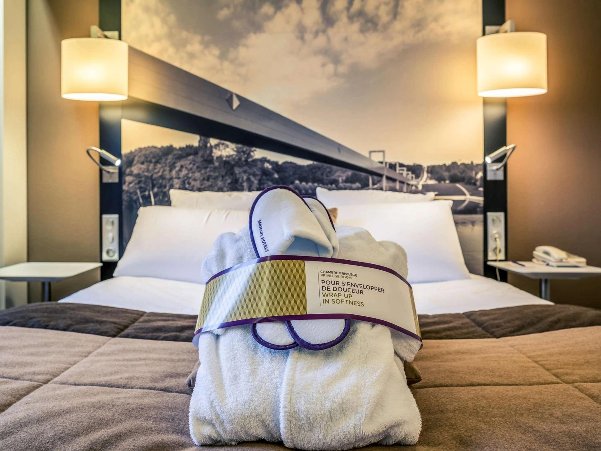 Magnifique chambre pour un séminaire d'entreprise à Mercure Cergy Pontoise Centre - Cergy