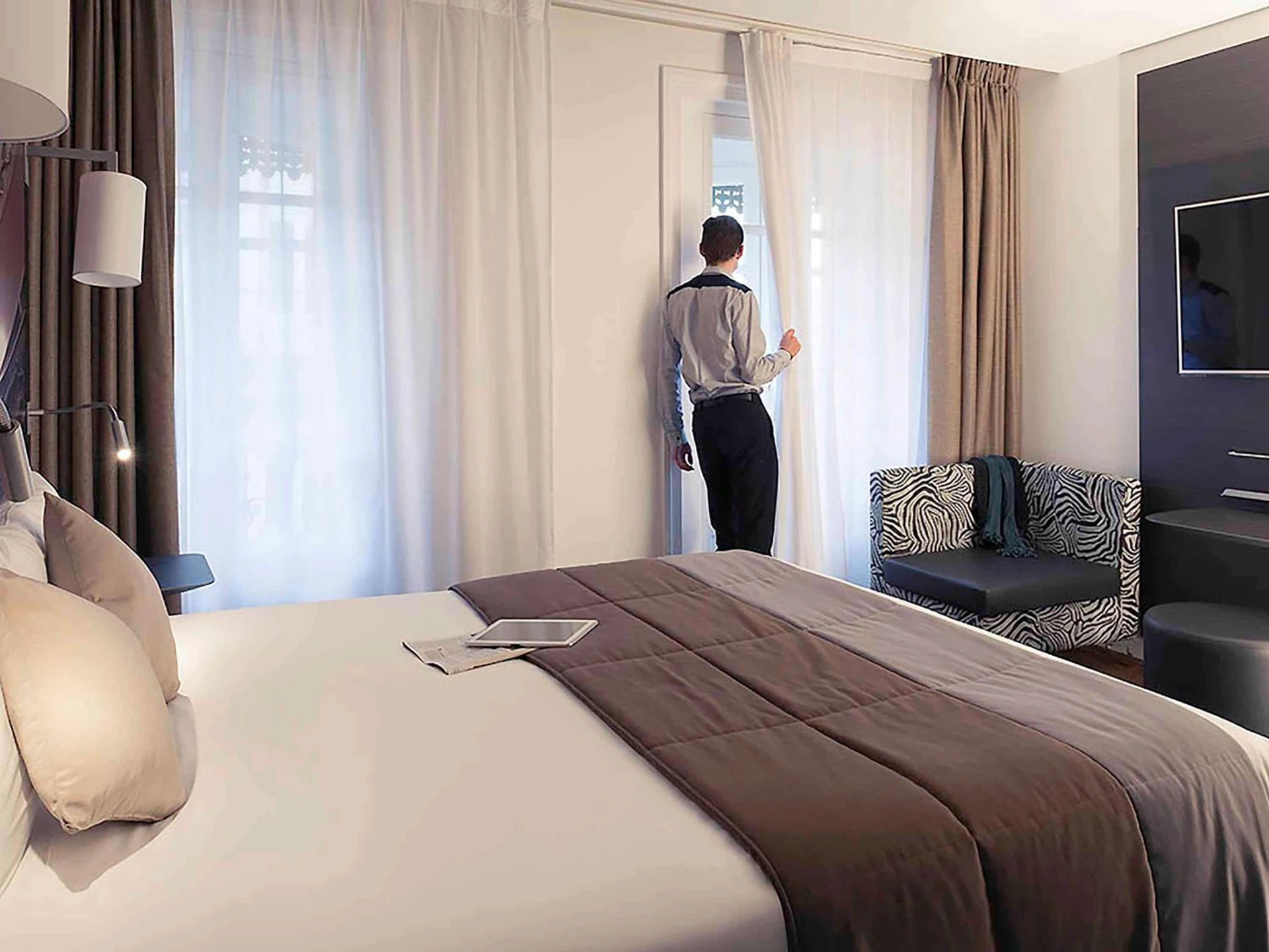 Magnifique chambre pour un séminaire d'entreprise à Mercure Lyon Centre Beaux-Arts - Lyon
