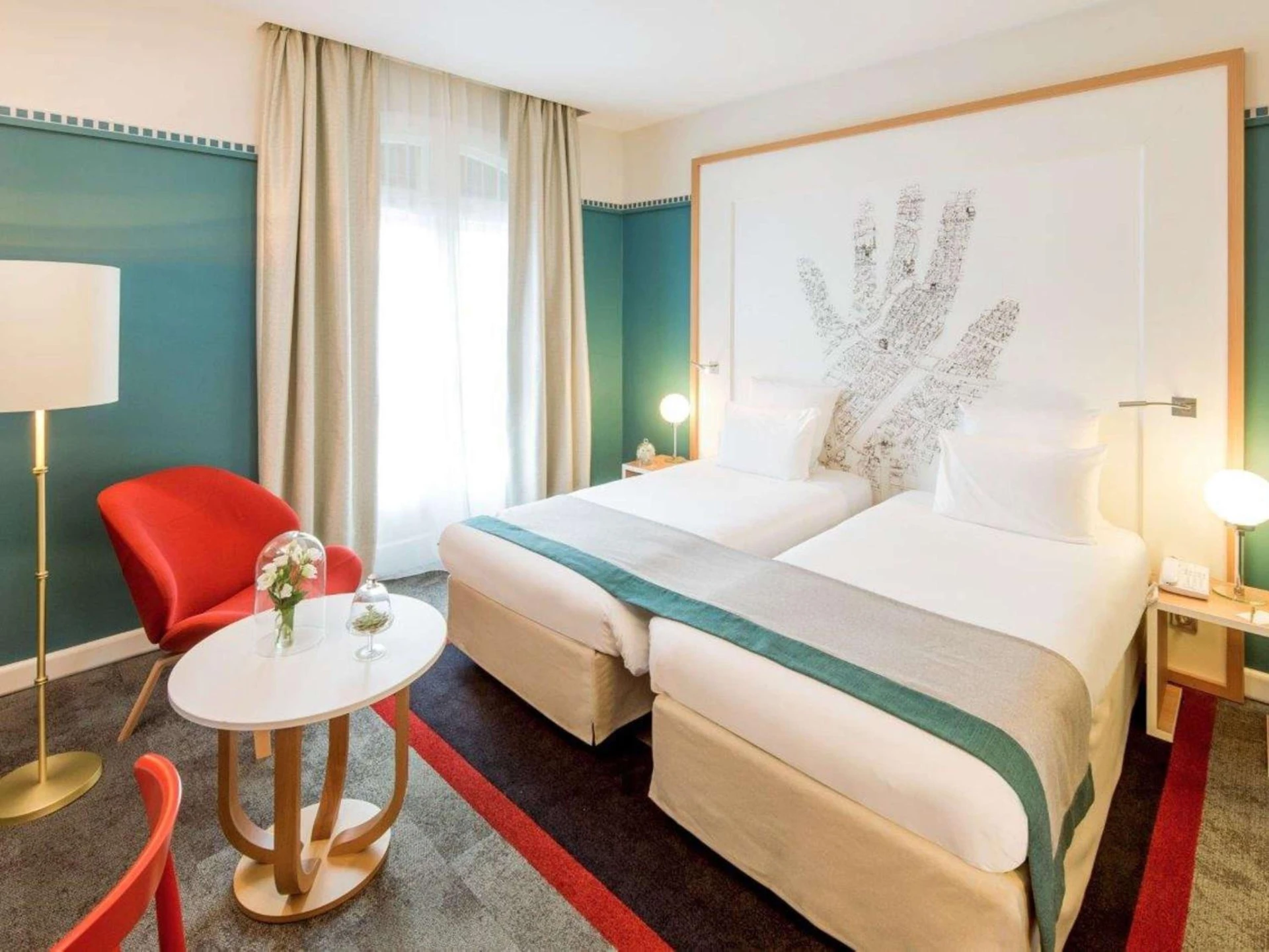 Chambre disponible pour un séminaire d'entreprise à Mercure Lyon Centre Château Perrache - Lyon