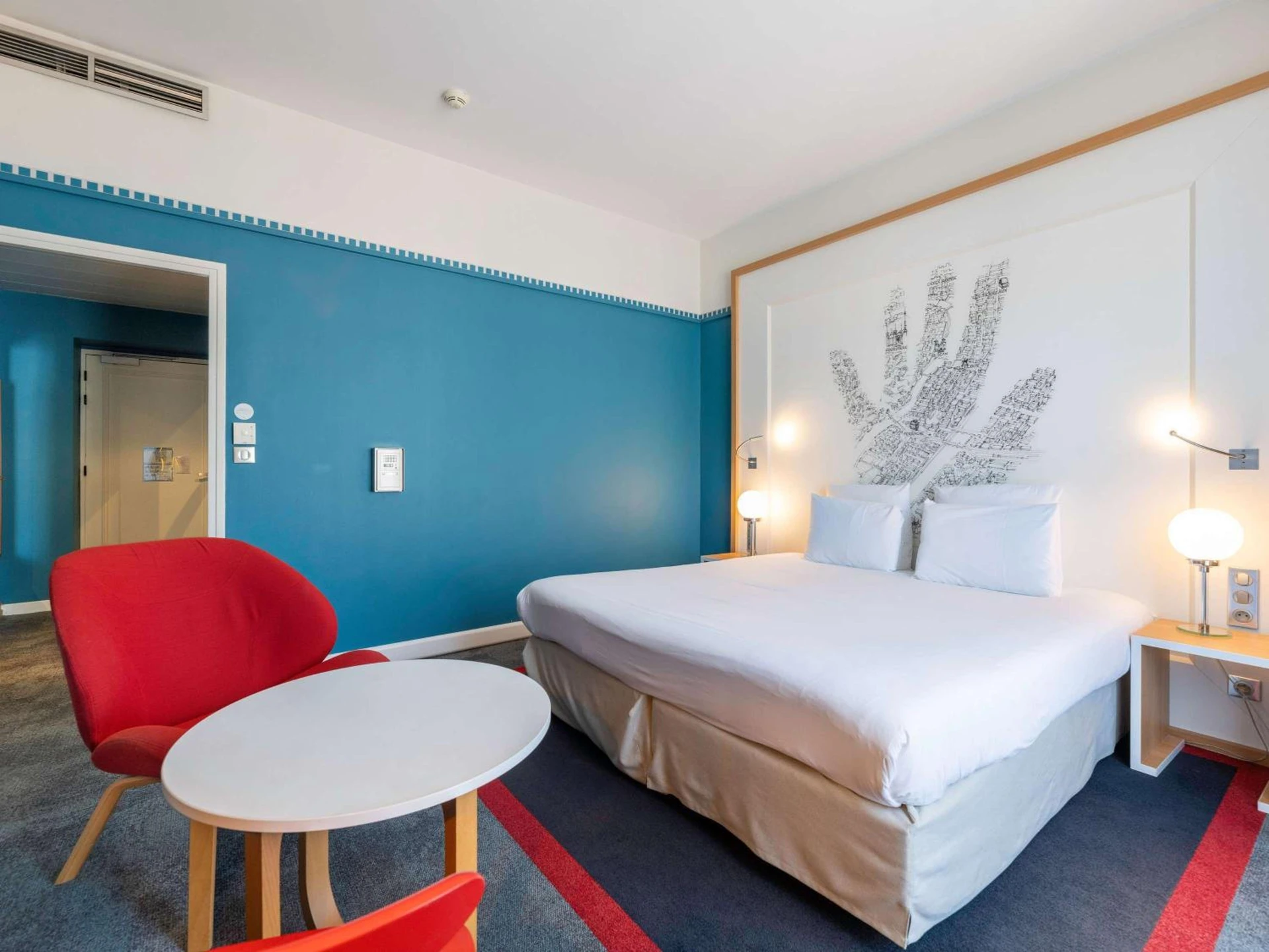 Chambre disponible pour un séminaire d'entreprise à Mercure Lyon Centre Château Perrache - Lyon
