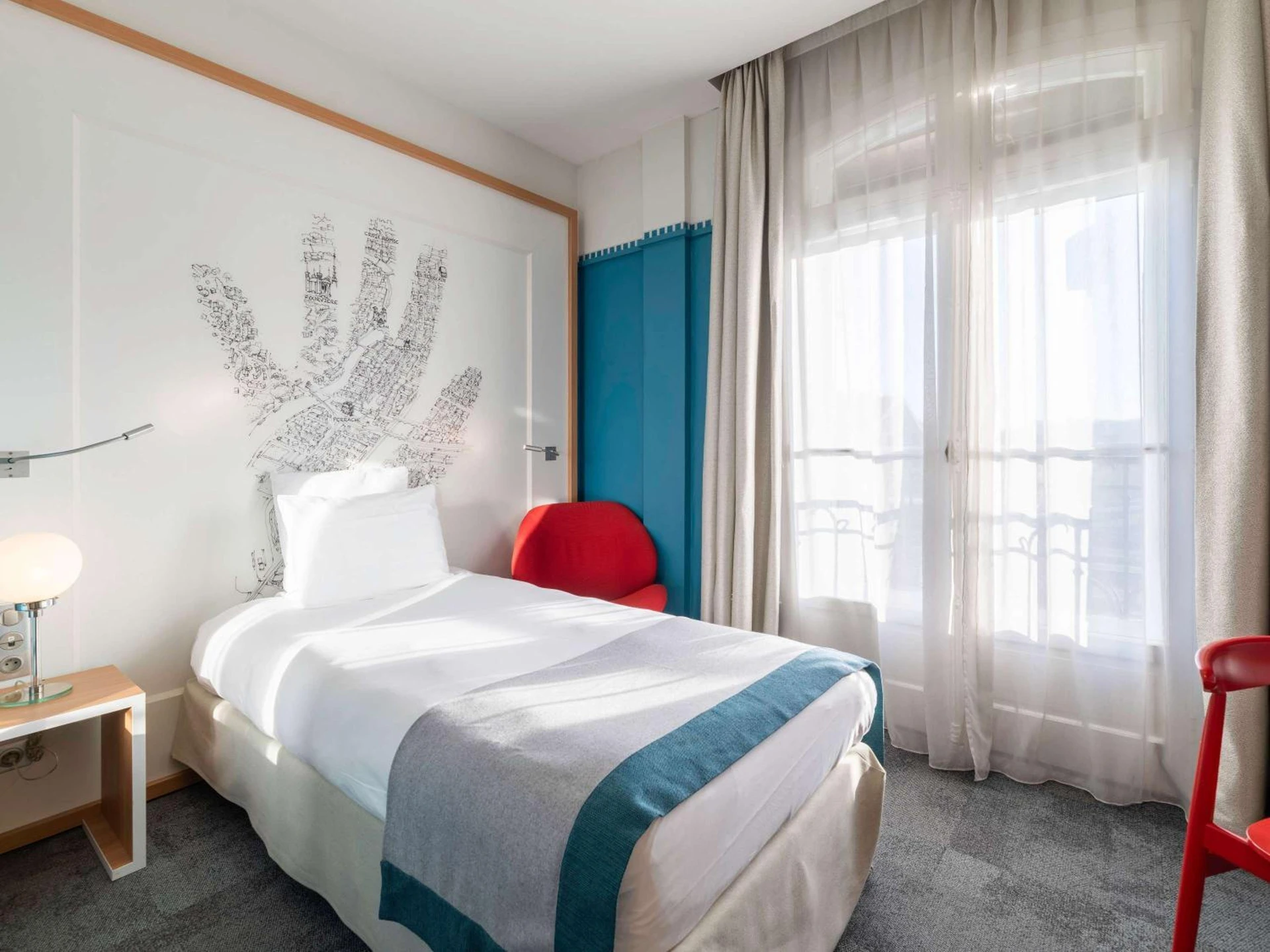 Magnifique chambre pour un séminaire d'entreprise à Mercure Lyon Centre Château Perrache - Lyon