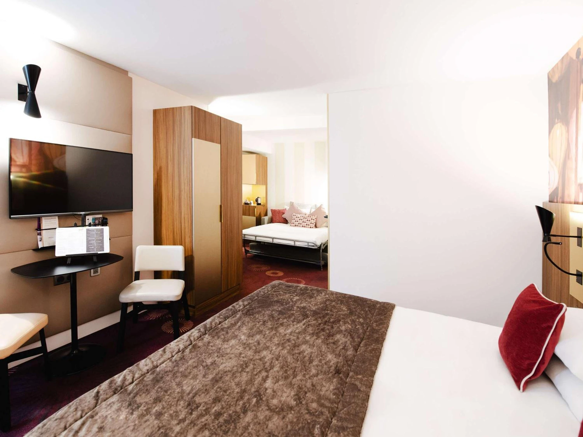 Chambre disponible pour un séminaire d'entreprise à Mercure Lyon Centre Plaza République - Lyon