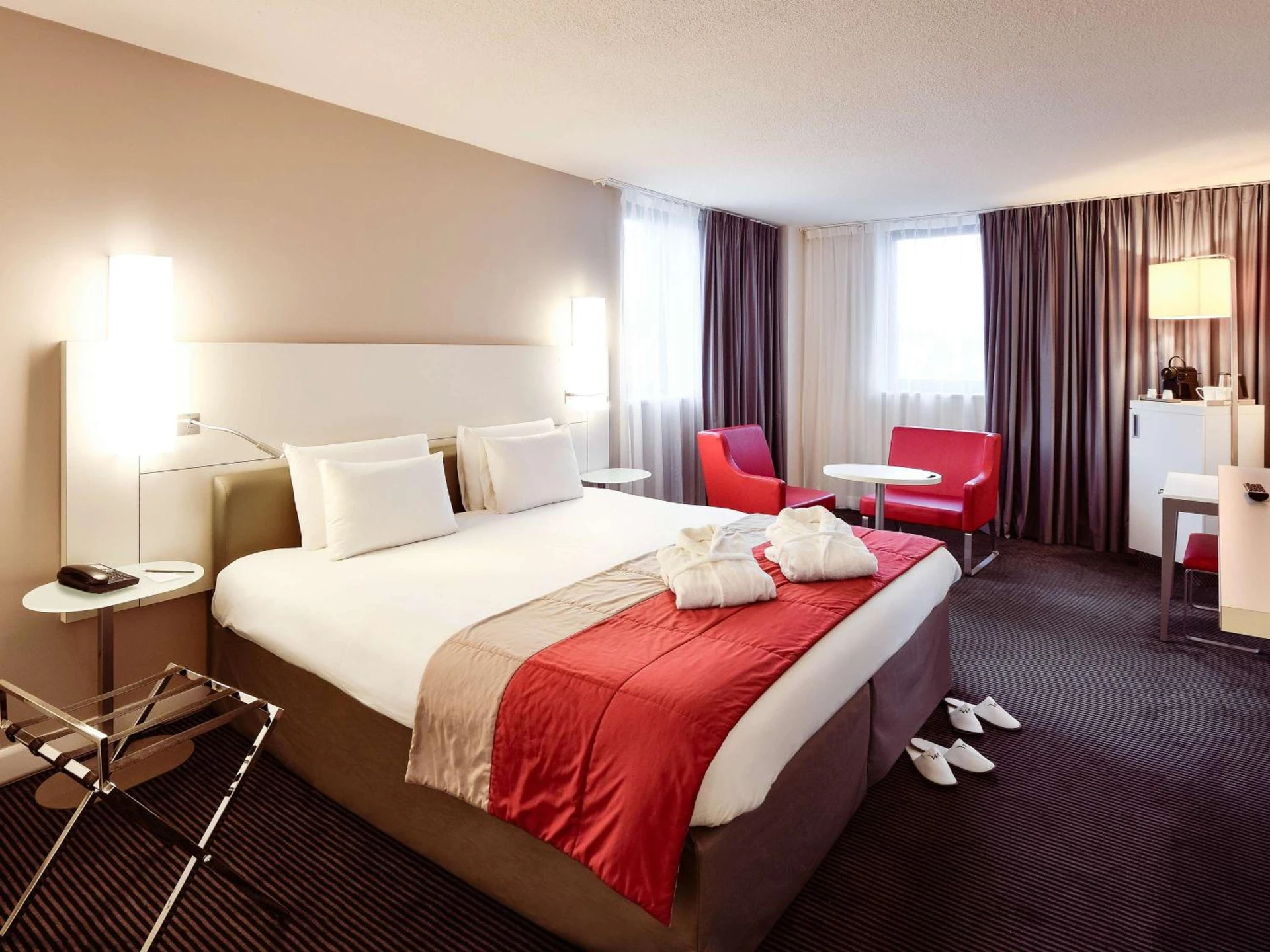 Chambre disponible pour un séminaire d'entreprise à Mercure Lyon Centre Saxe Lafayette - Lyon