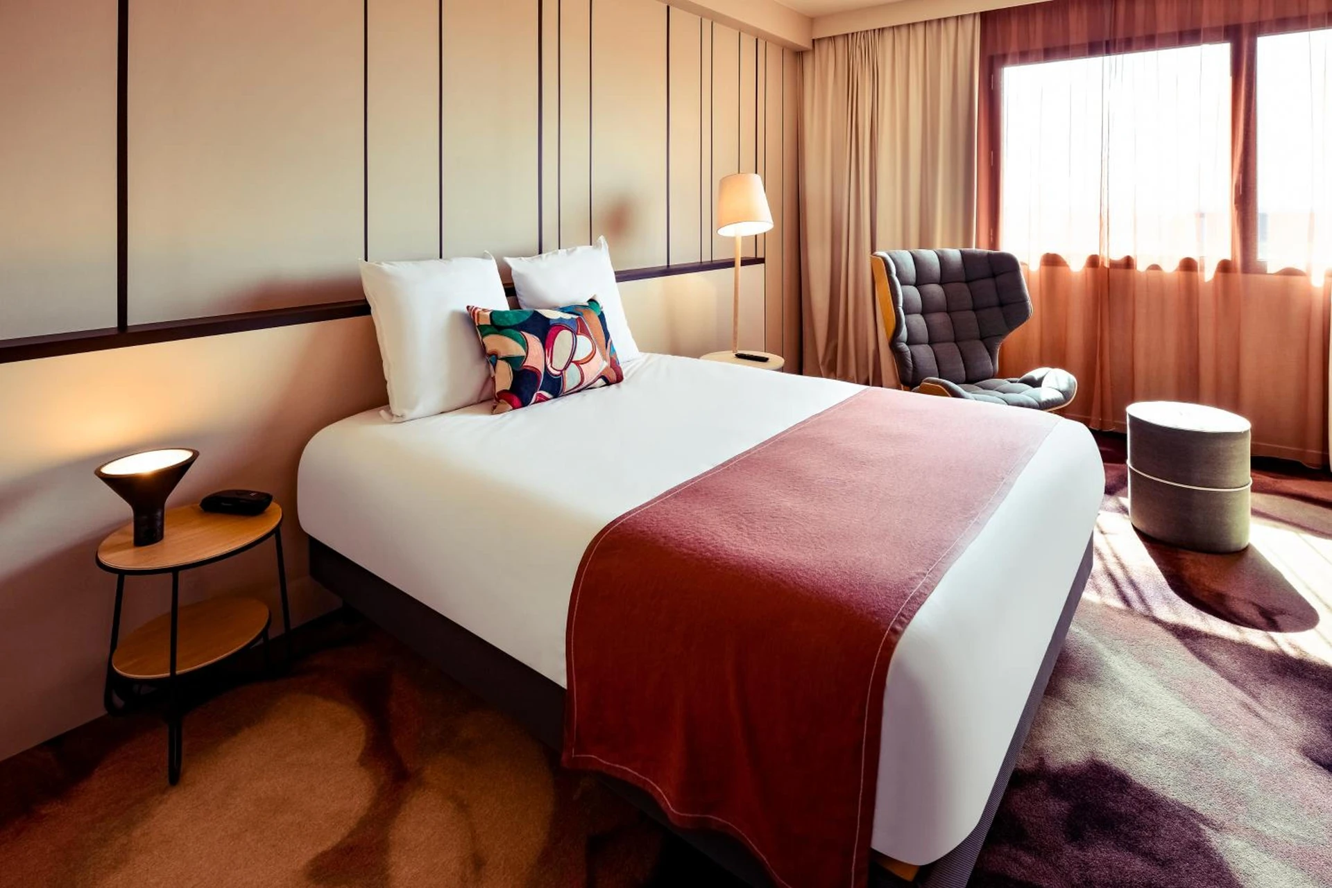Magnifique chambre pour un séminaire d'entreprise à Mercure Lyon Genas Eurexpo - Genas