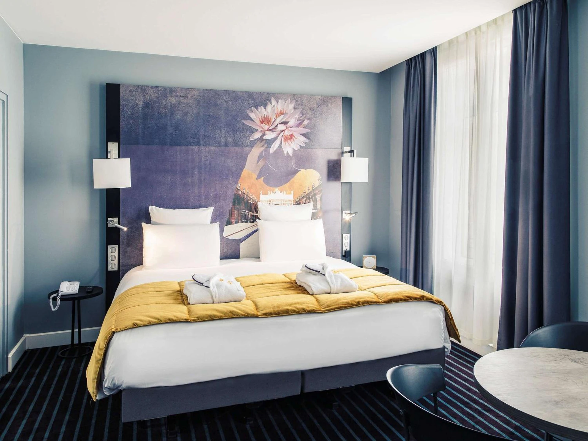 Chambre disponible pour un séminaire d'entreprise à Mercure Nancy Centre Place Stanislas - Nancy
