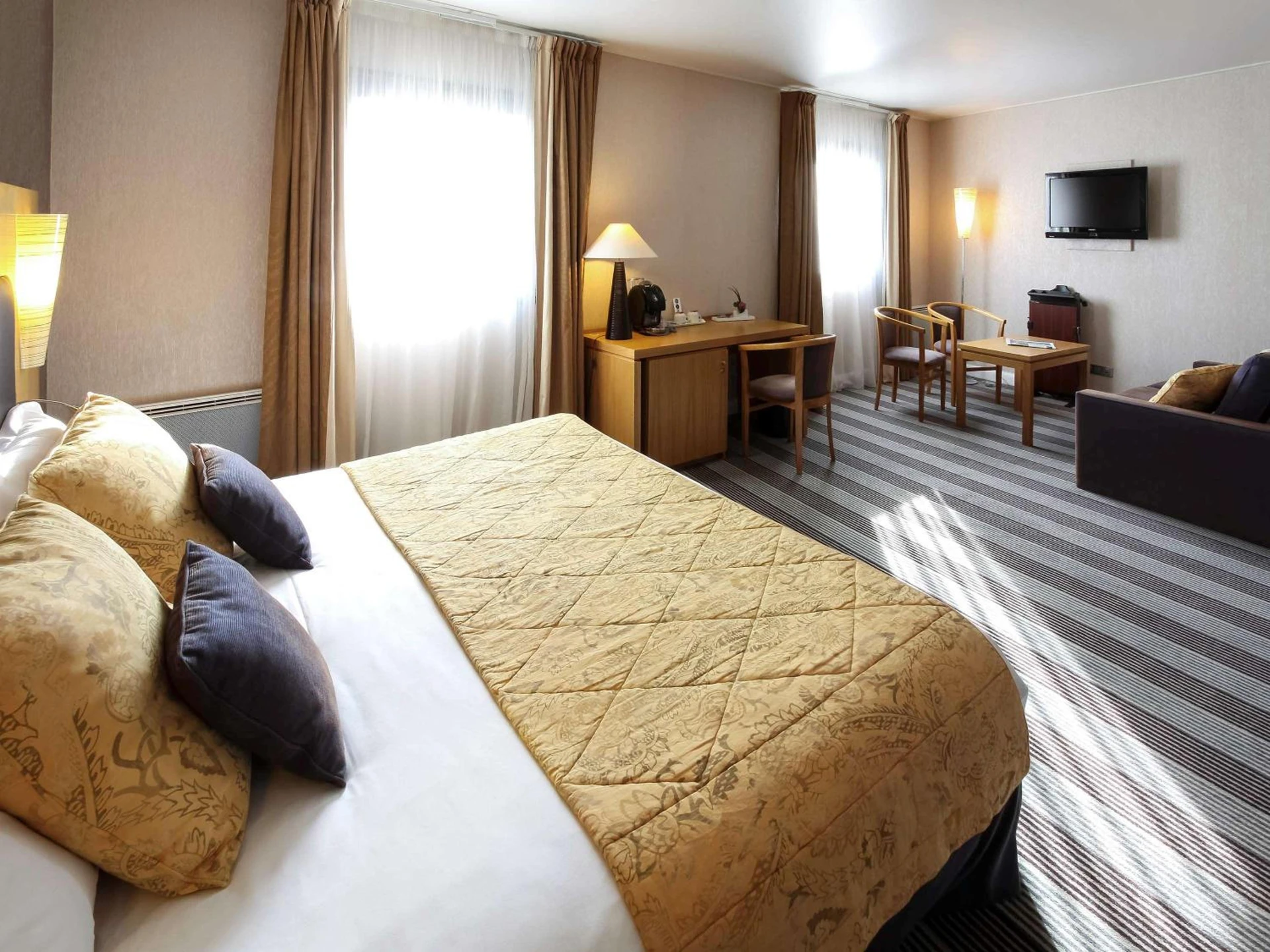 Chambre disponible pour un séminaire d'entreprise à Mercure Niort Marais Poitevin - Niort