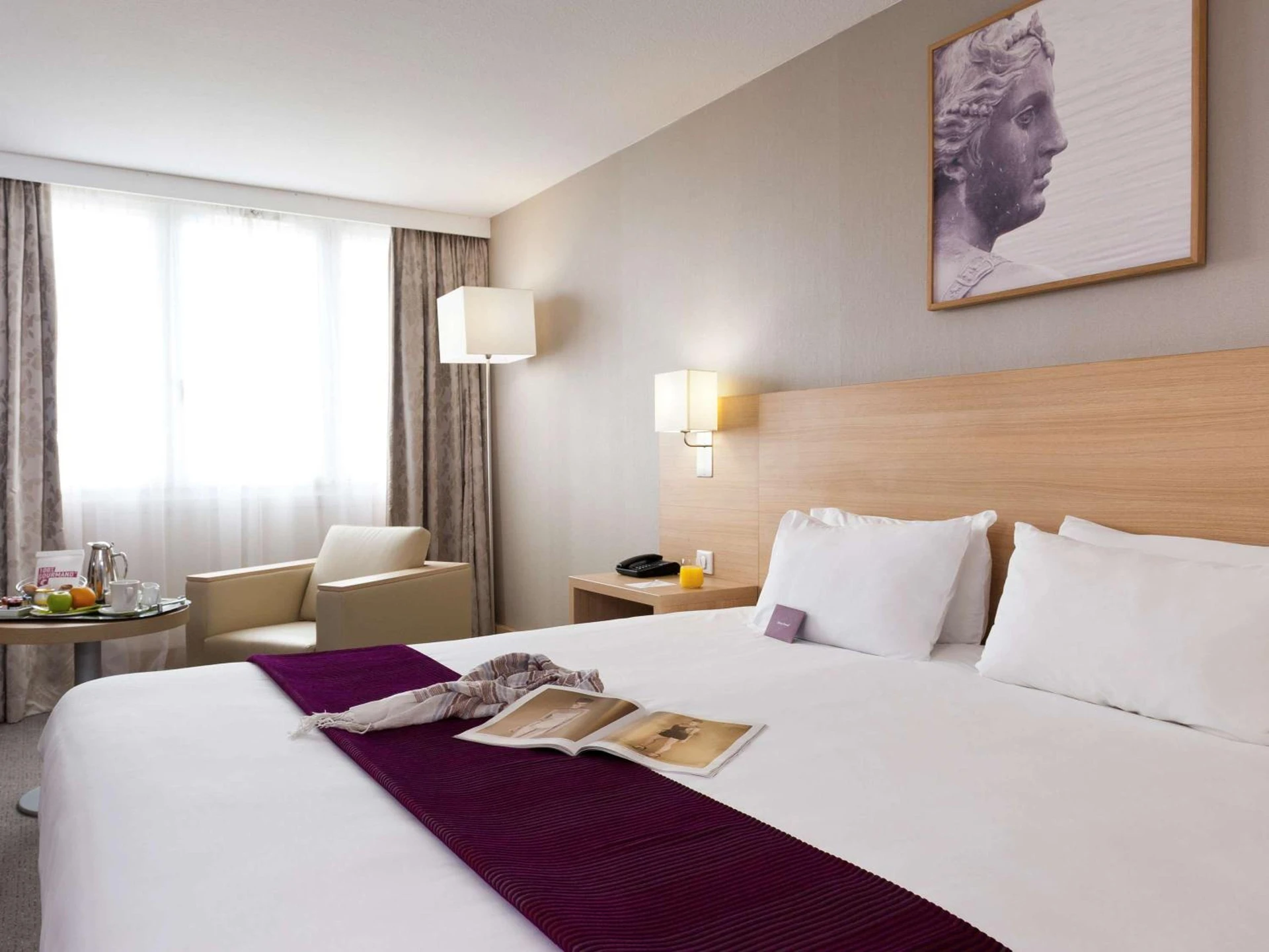 Chambre disponible pour un séminaire d'entreprise à Mercure Paris Velizy - Vélizy-Villacoublay