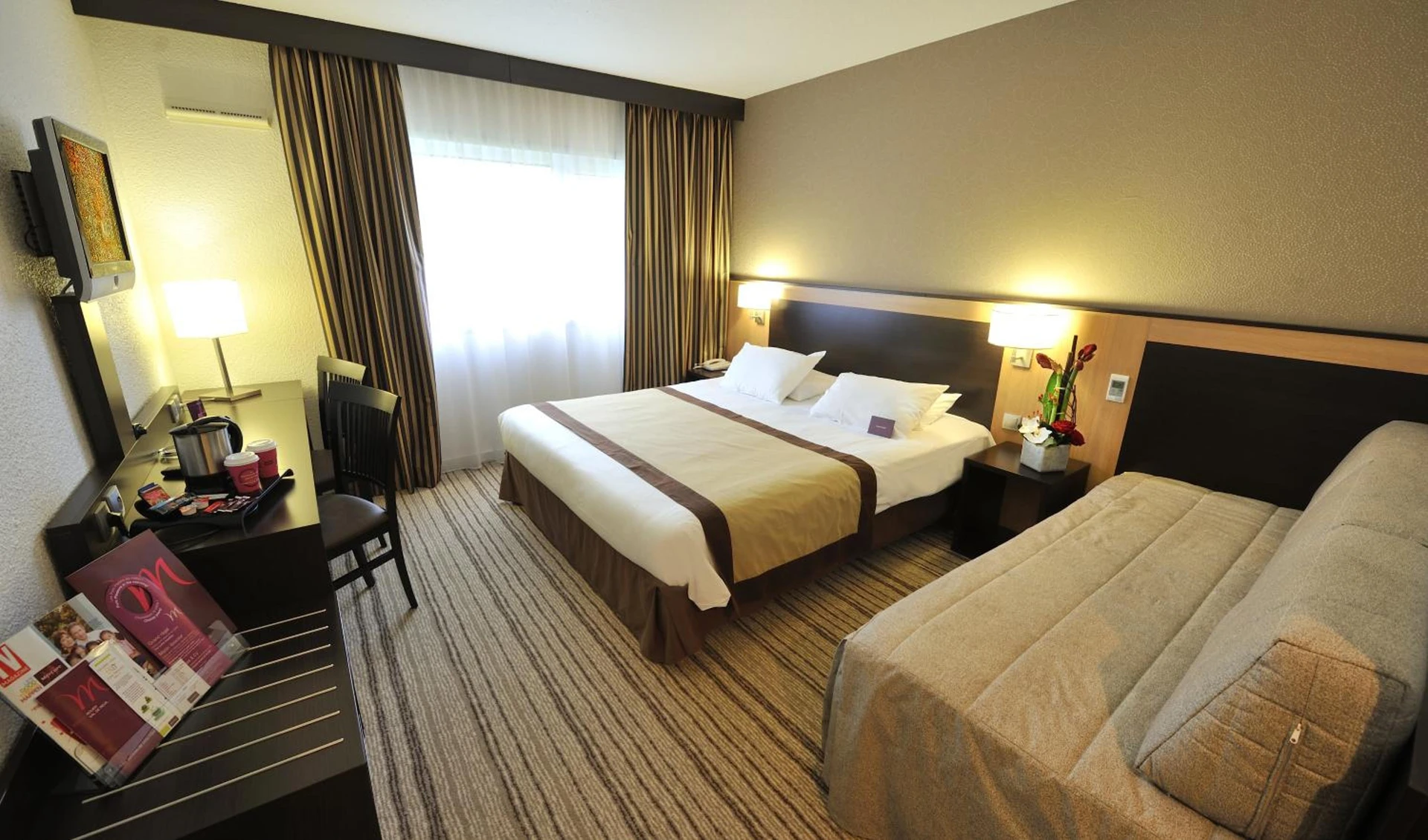 Magnifique chambre pour un séminaire d'entreprise à Mercure Rouen Val de Reuil - Val de Reuil