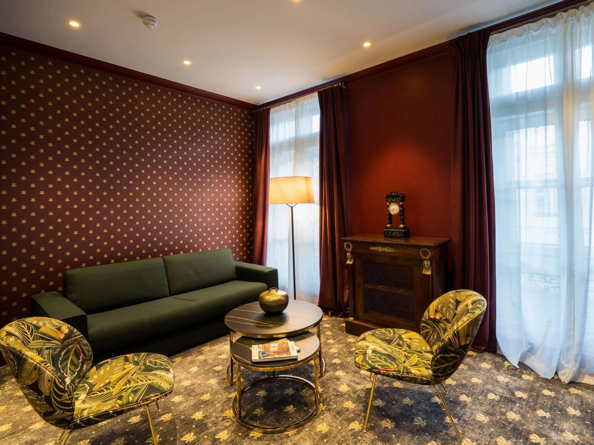 Chambre disponible pour un séminaire d'entreprise à Aigle Noir Fontainebleau MGallery - Fontainebleau