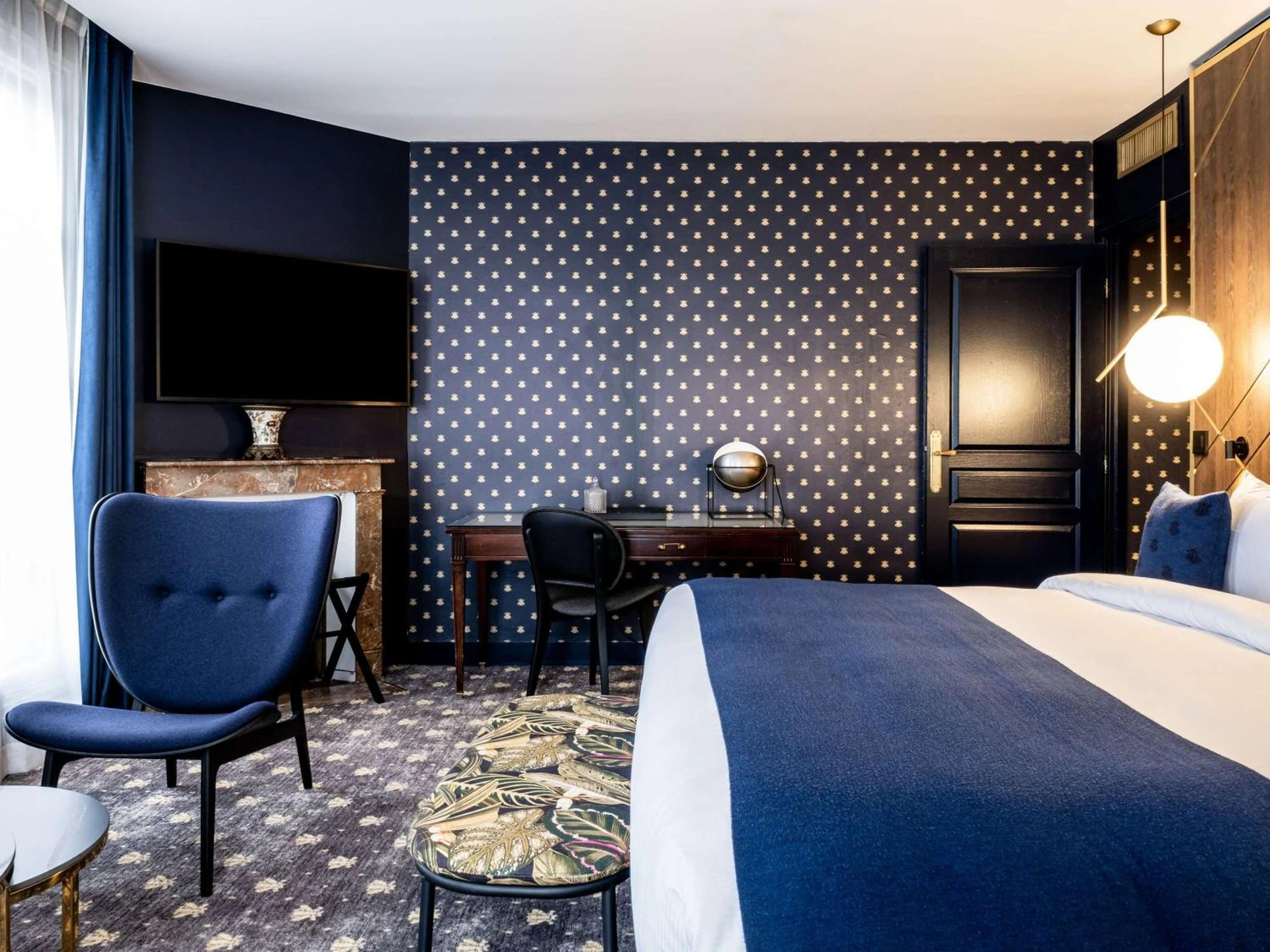 Chambre disponible pour un séminaire d'entreprise à Aigle Noir Fontainebleau MGallery - Fontainebleau