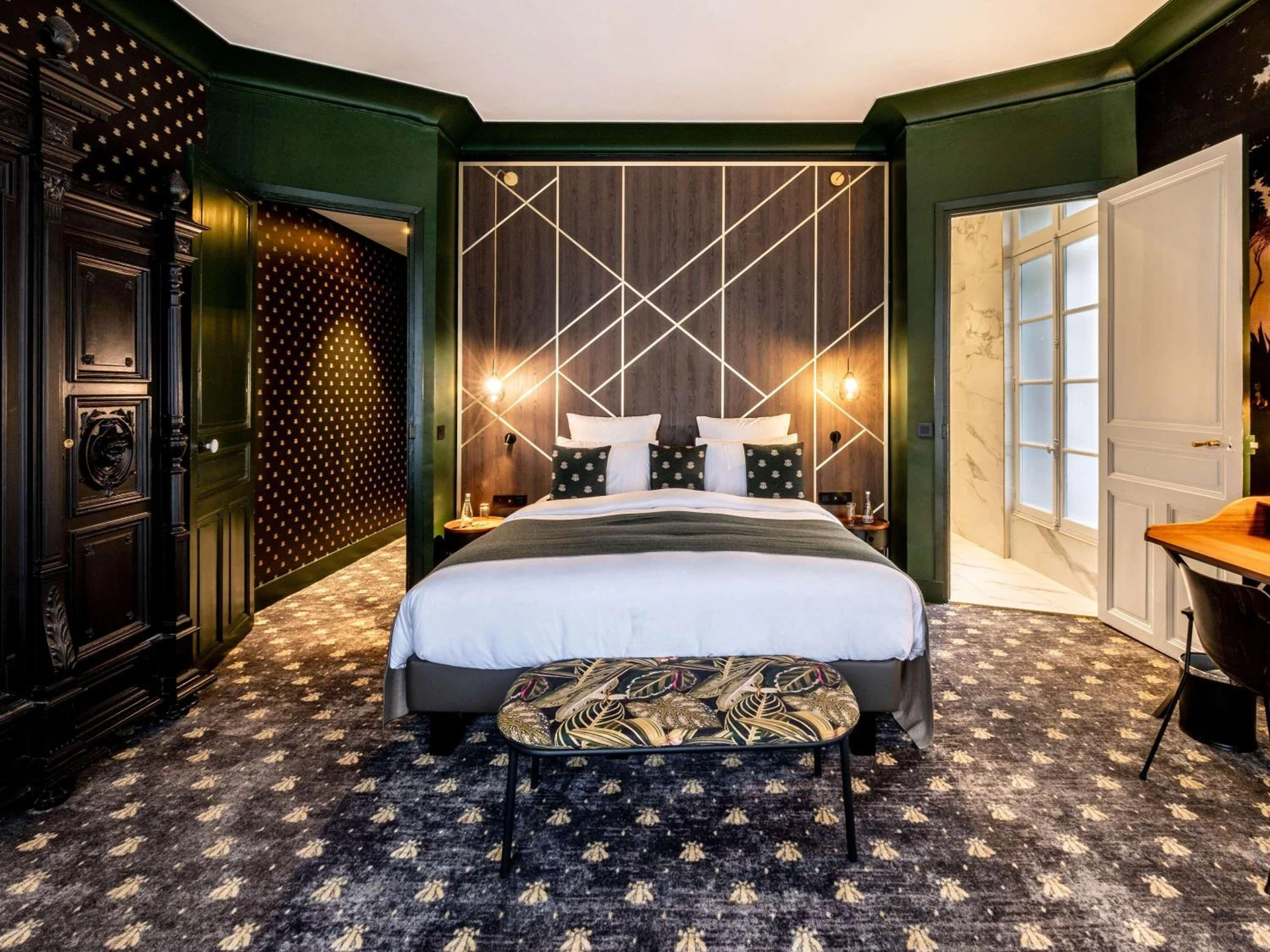 Chambre disponible pour un séminaire d'entreprise à Aigle Noir Fontainebleau MGallery - Fontainebleau