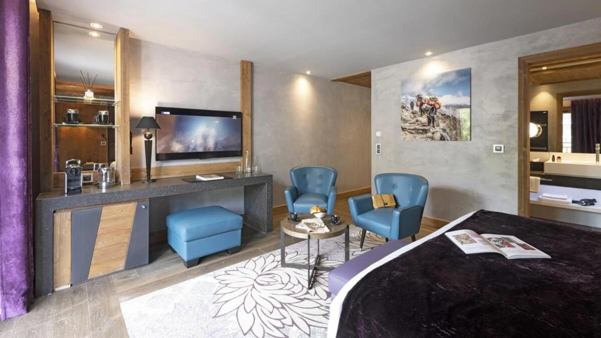 Chambre disponible pour un séminaire d'entreprise à MGM Hôtels & Résidences - Hôtel Les Suites d'Alexane - Samoëns
